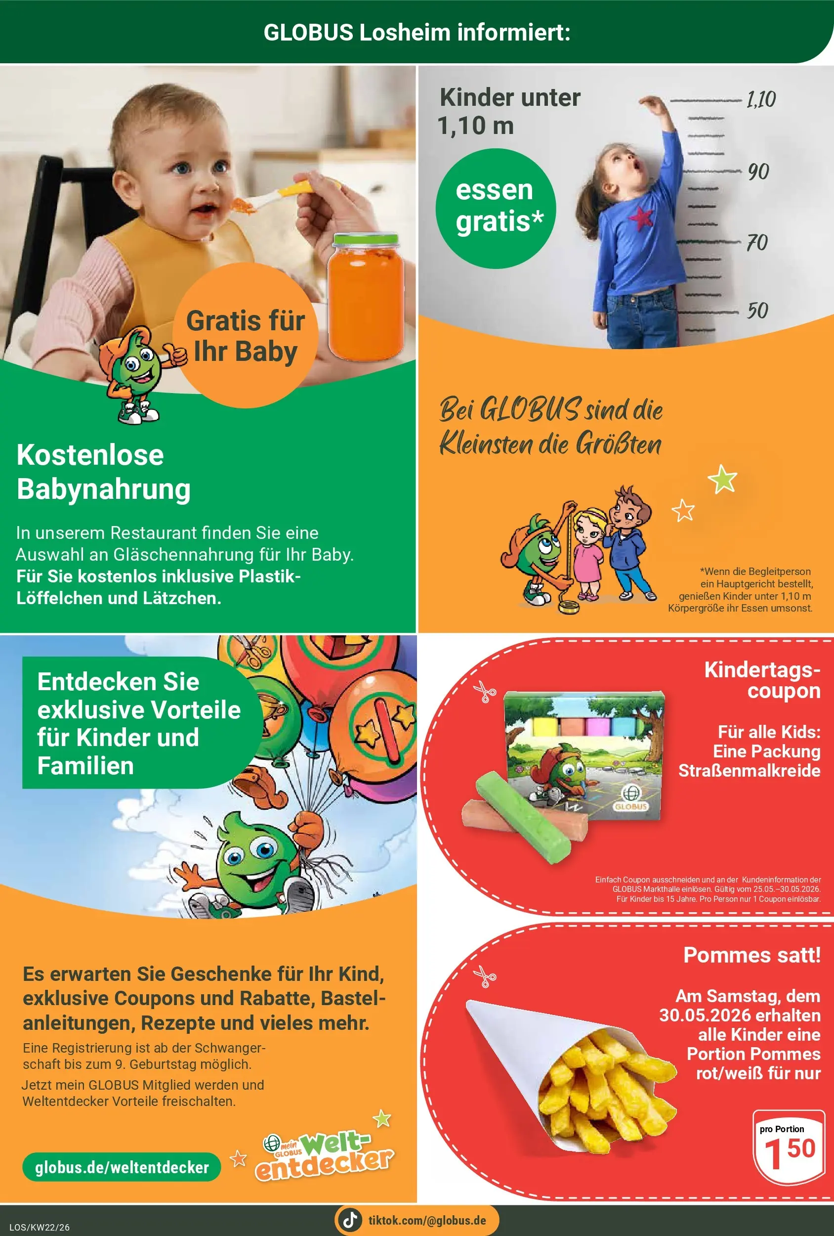 Globus Prospekt Losheim Am See (ab 26.05.2026) » Angebote online | Seite: 28 | Produkte: Pommes, Babynahrung