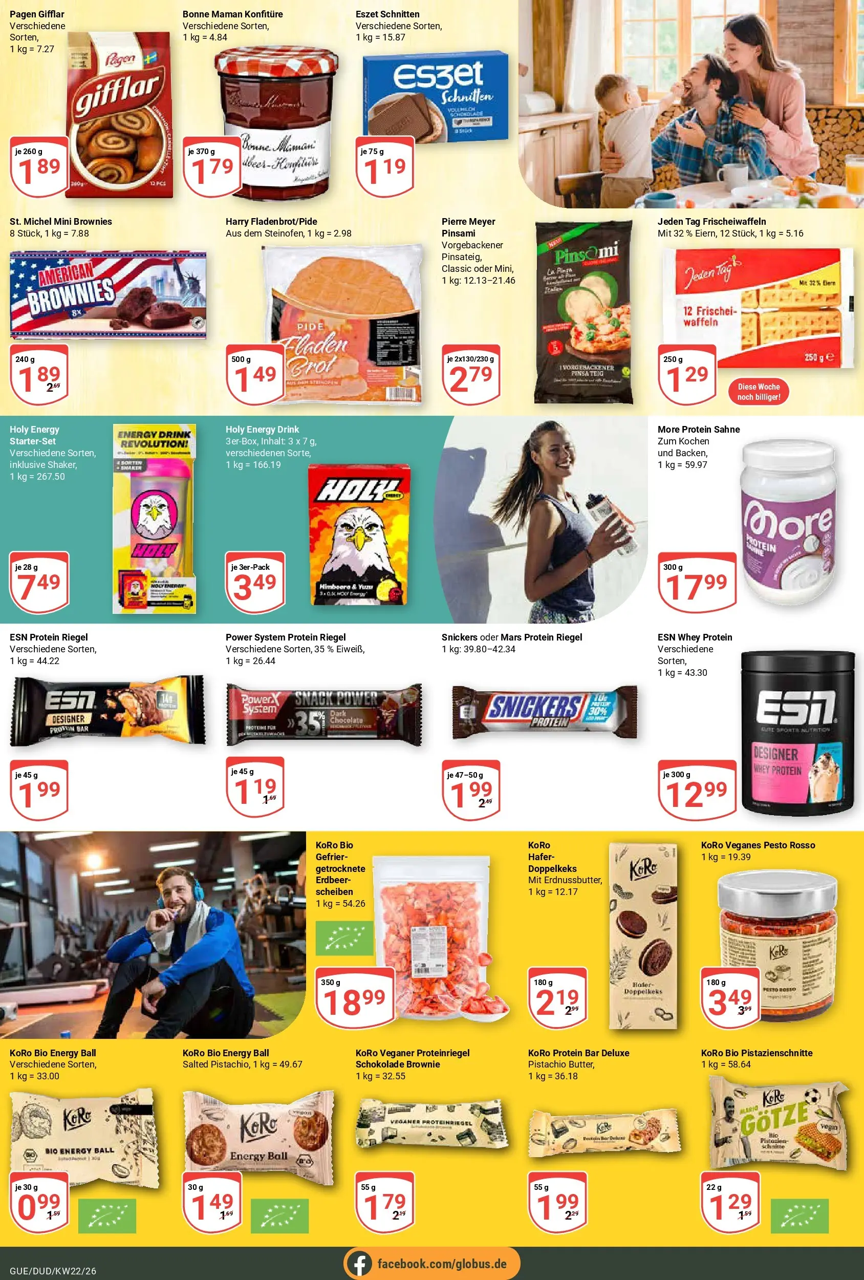 Globus Prospekt Saarbrücken-Dudweiler (ab 26.05.2026) » Angebote online | Seite: 16 | Produkte: Snickers, Mars, Sahne, Bonne maman
