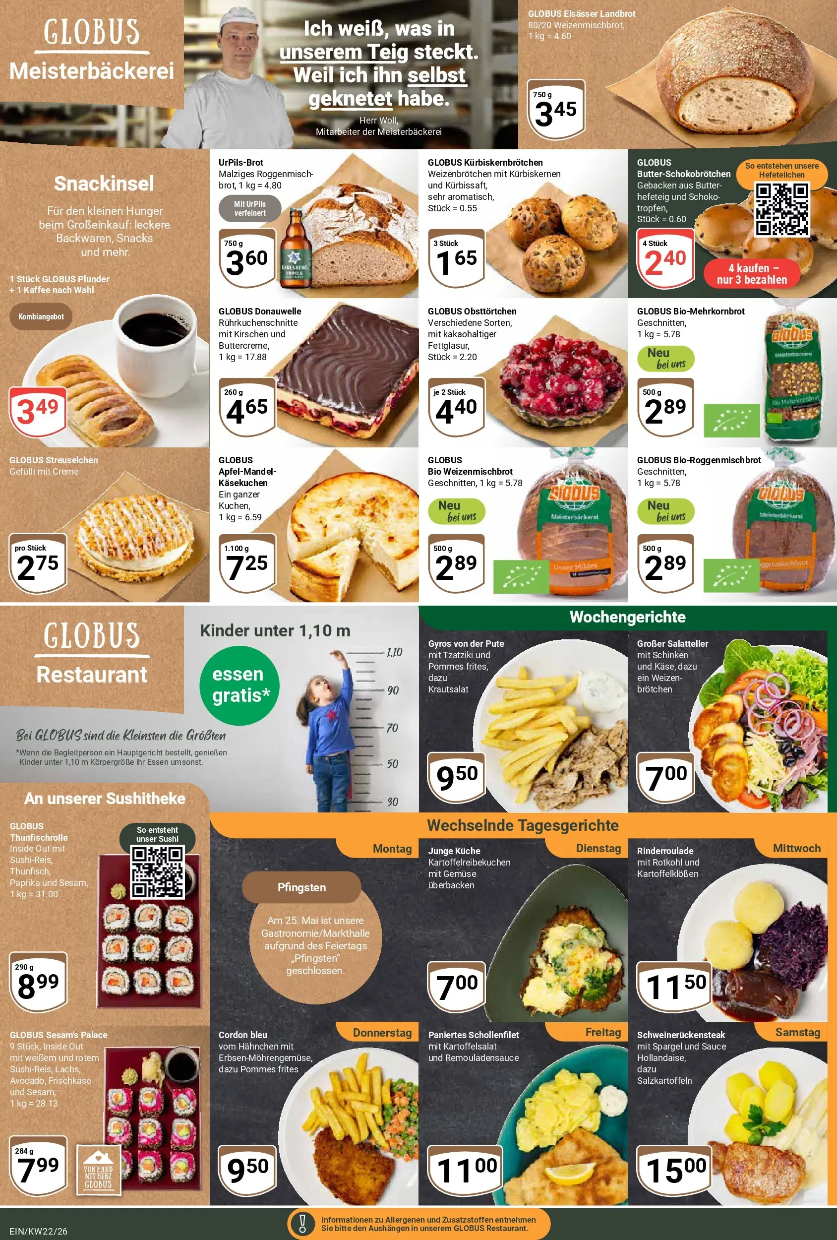 Globus Prospekt Homburg-Einöd (ab 26.05.2026) » Angebote online | Seite: 7 | Produkte: Kaffee, Kirschen, Paprika, Frischkase