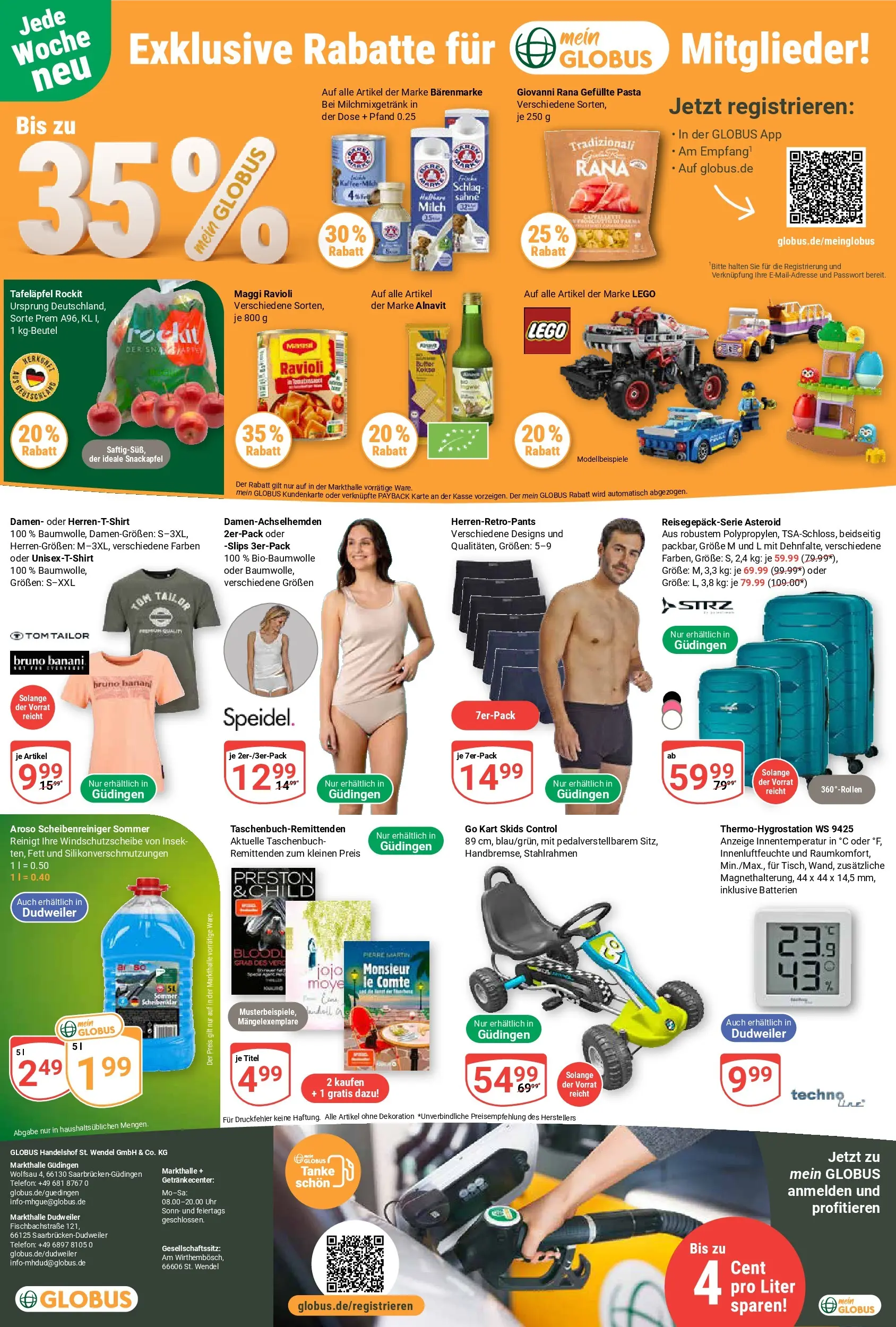 Globus Prospekt Saarbrücken-Dudweiler (ab 26.05.2026) » Angebote online | Seite: 29 | Produkte: Maggi, Milch, Pasta, Uhr
