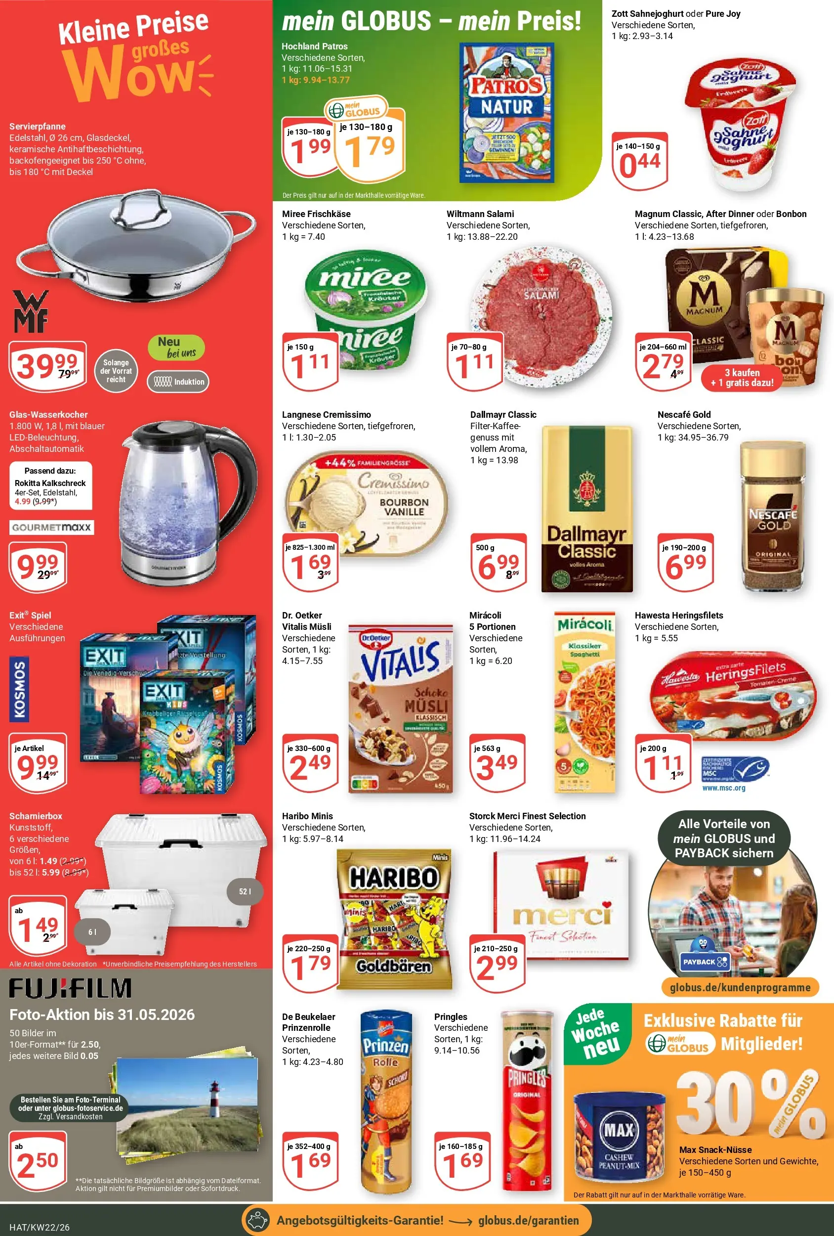 Globus Prospekt Hattersheim (ab 26.05.2026) » Angebote online | Seite: 2 | Produkte: Merci, Haribo, Salami, Nescafe gold