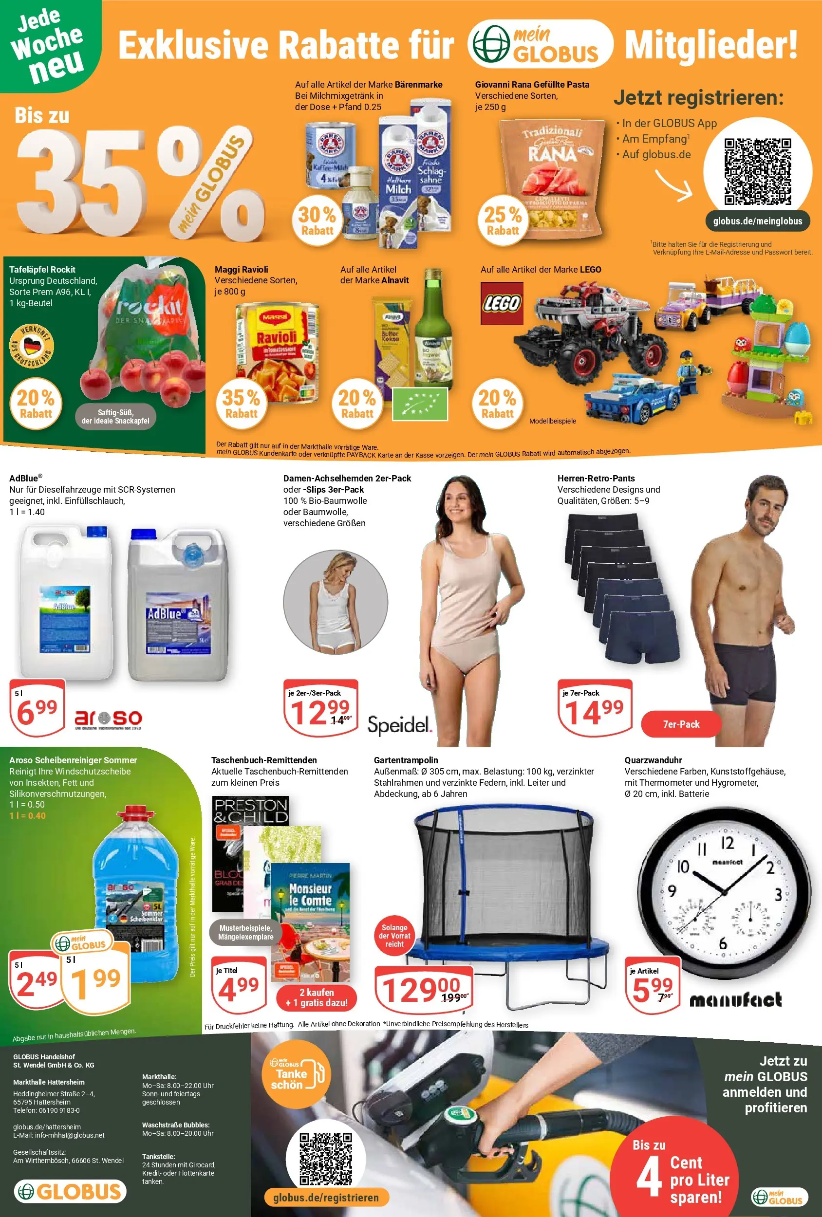 Globus Prospekt Hattersheim (ab 26.05.2026) » Angebote online | Seite: 25 | Produkte: Thermometer, Maggi, Batterie, Uhr