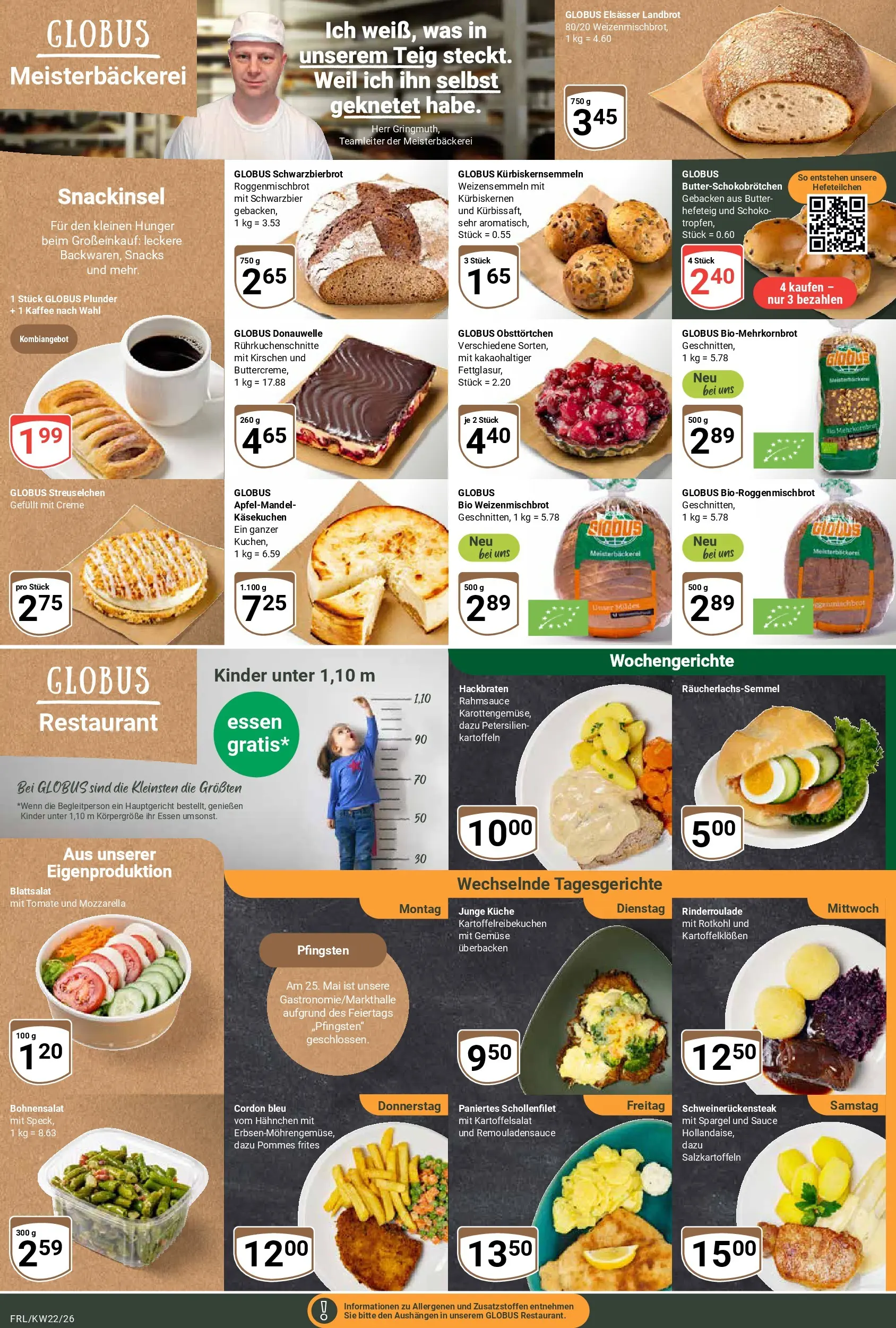 Globus Prospekt Freilassing (ab 26.05.2026) » Angebote online | Seite: 7 | Produkte: Mozzarella, Pommes, Spargel, Kirschen