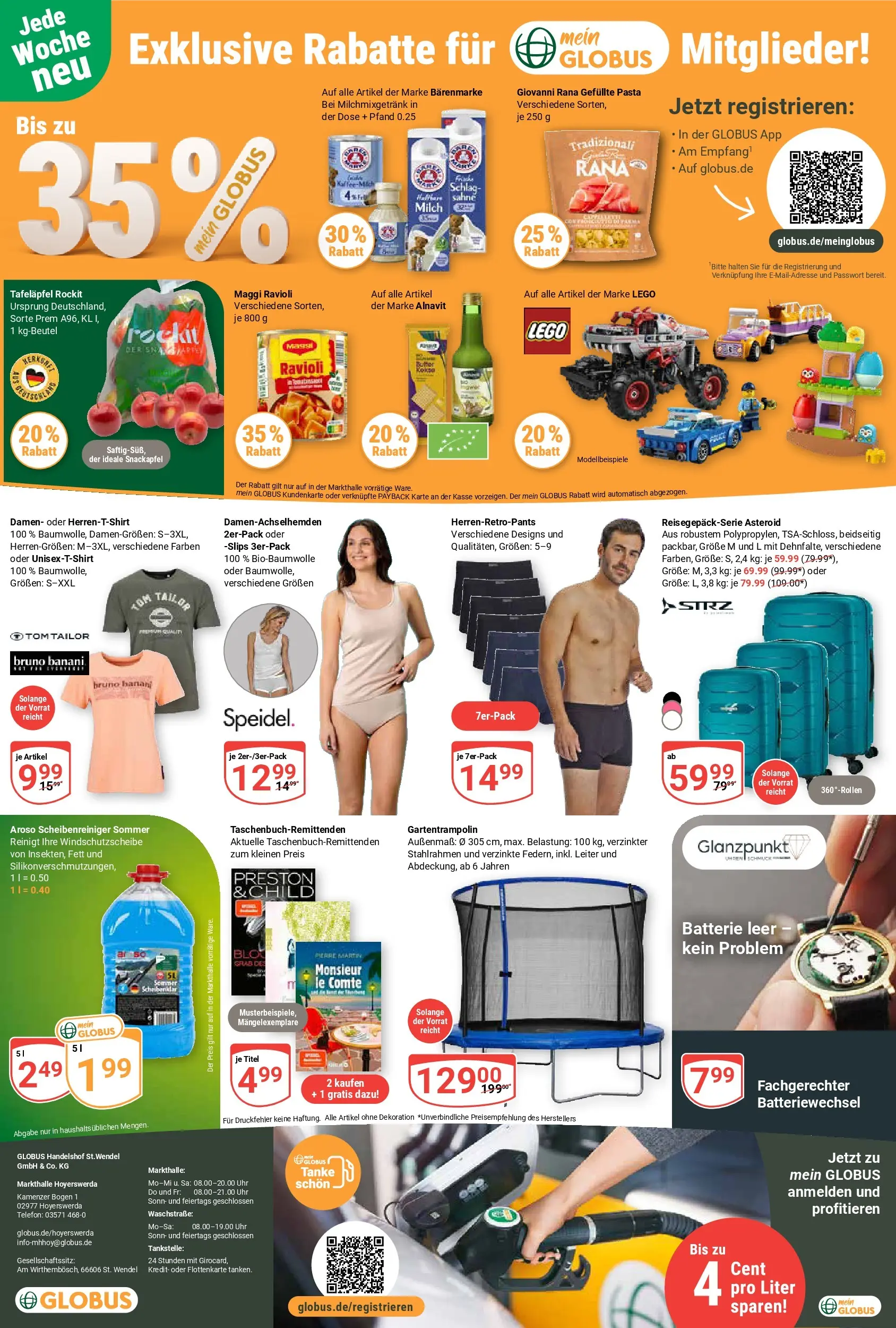 Globus Prospekt Hoyerswerda (ab 26.05.2026) » Angebote online | Seite: 29 | Produkte: Maggi, Batterie, Pasta, Telefon