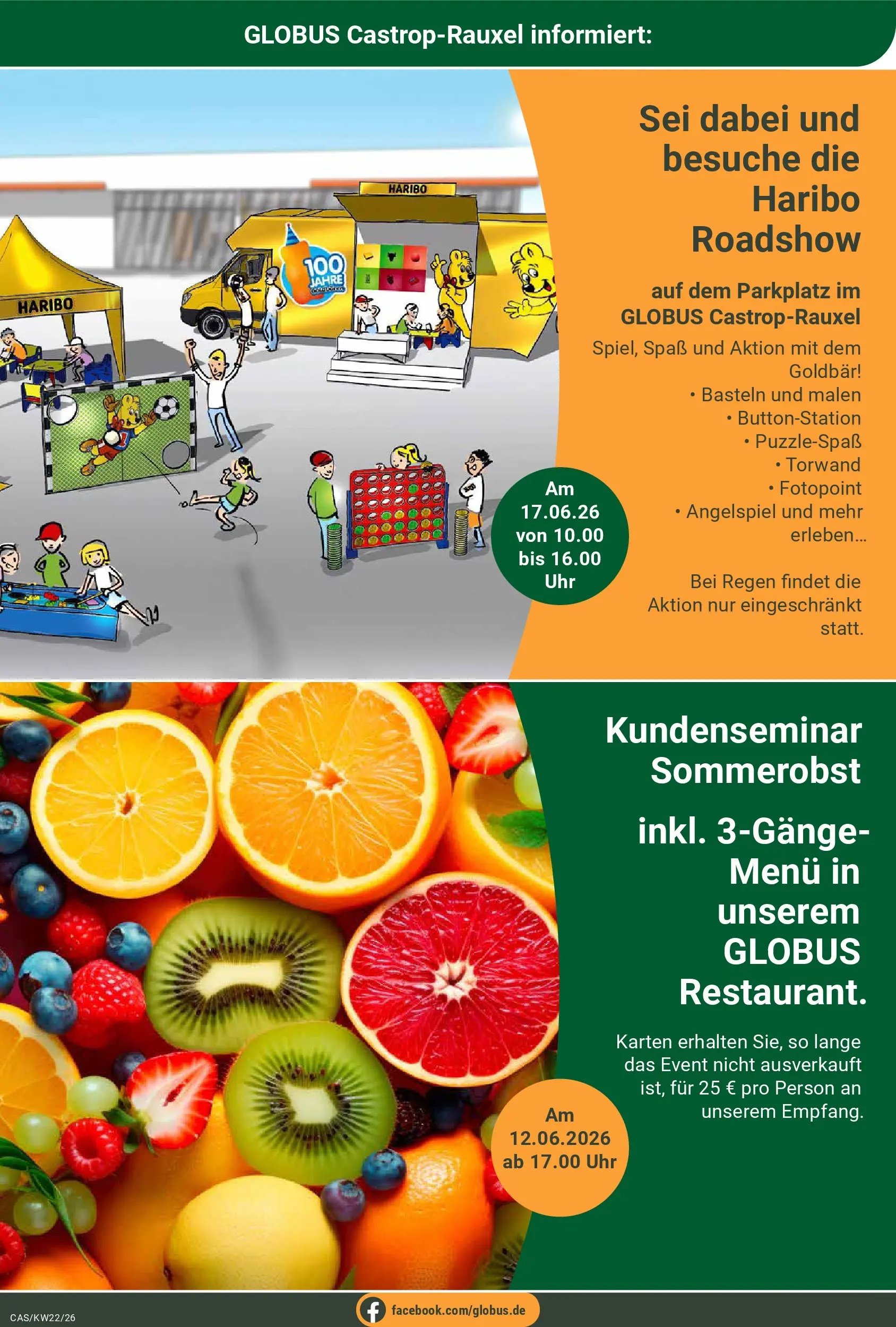 Globus Prospekt Castrop-Rauxel (ab 26.05.2026) » Angebote online | Seite: 18 | Produkte: Haribo, Uhr