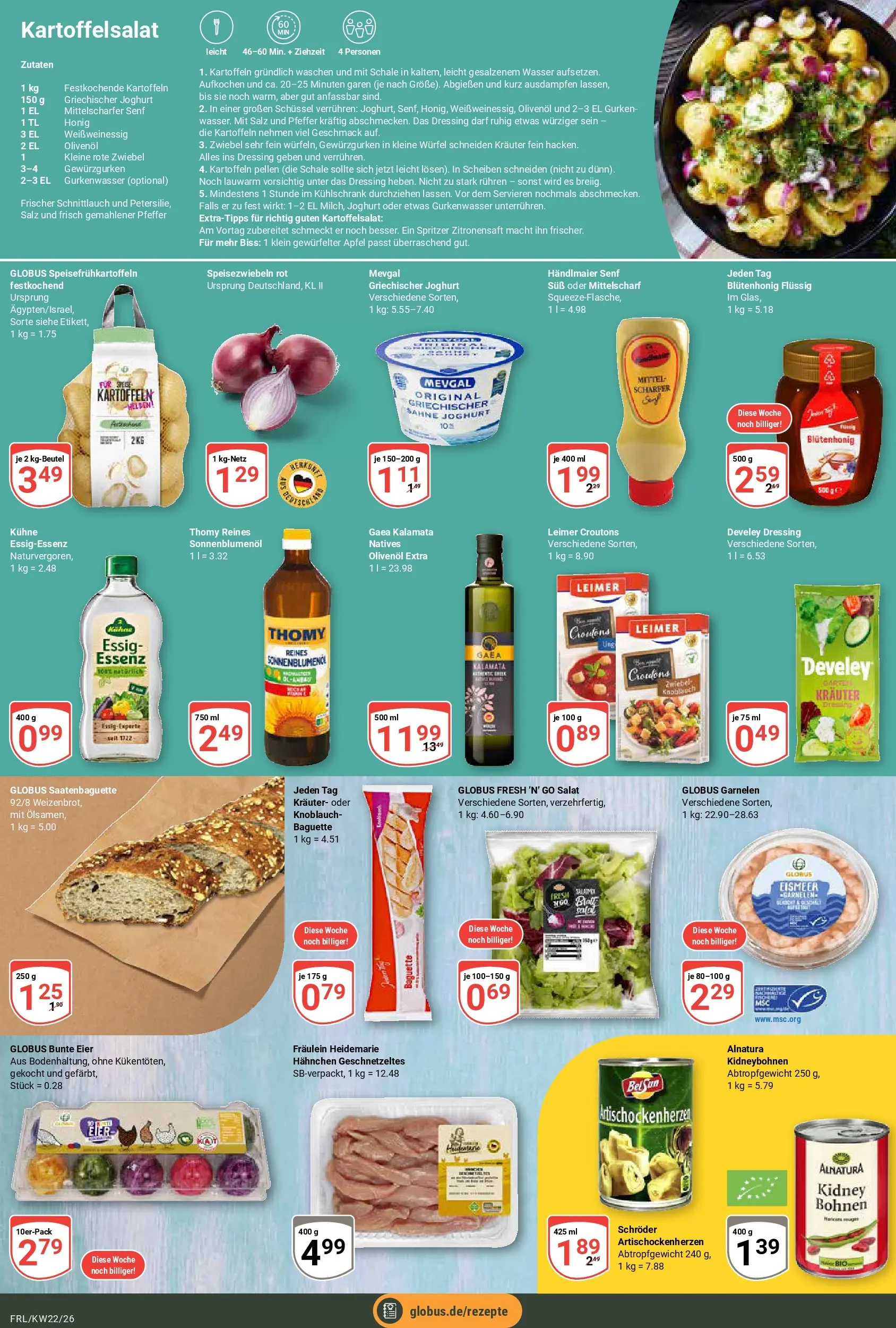 Globus Prospekt Freilassing (ab 26.05.2026) » Angebote online | Seite: 17 | Produkte: Eier, Pfeffer, Knoblauch, Sahne