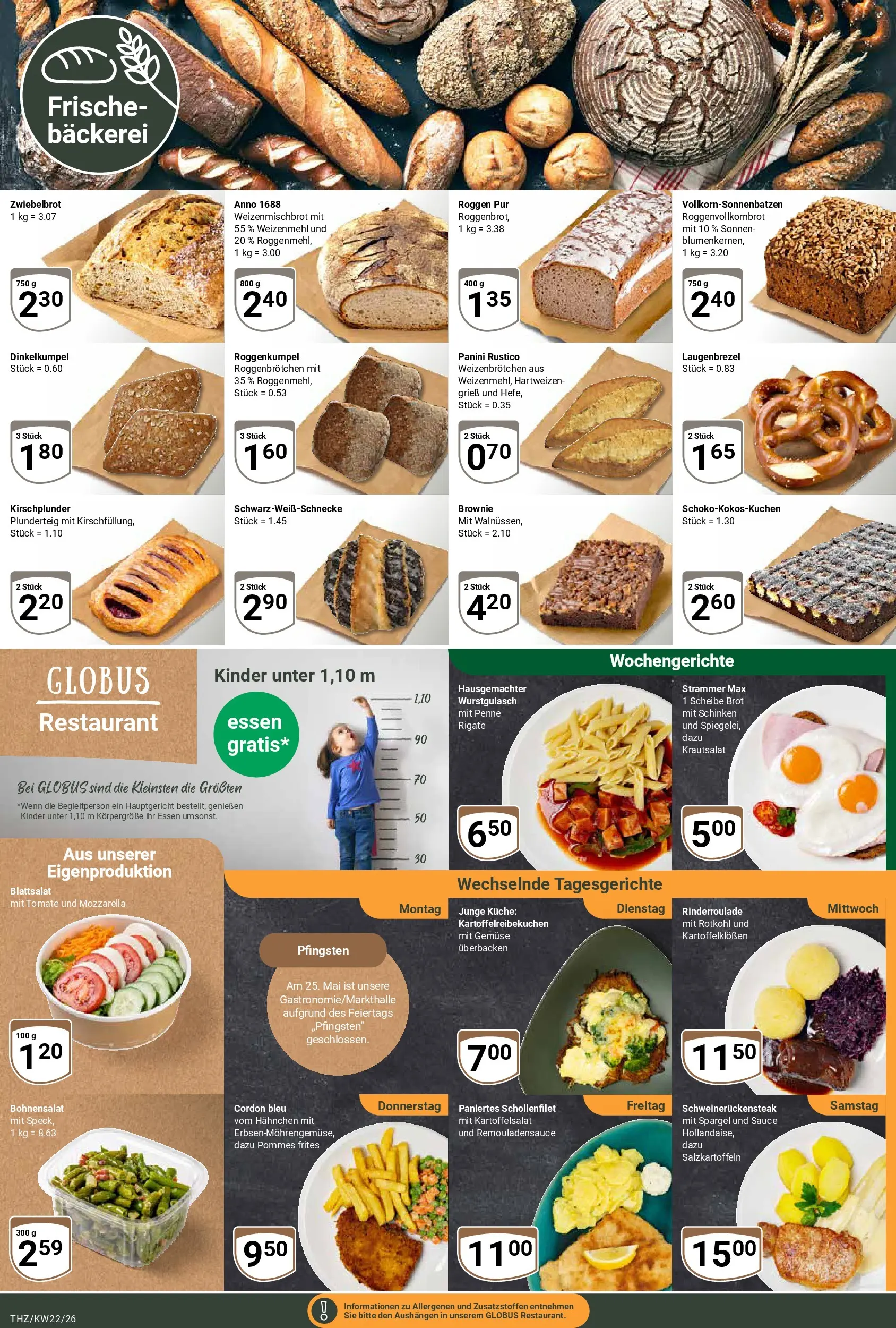 Globus Prospekt Zeitz (ab 26.05.2026) » Angebote online | Seite: 6 | Produkte: Hahnchen, Küche, Spargel, Pommes frites
