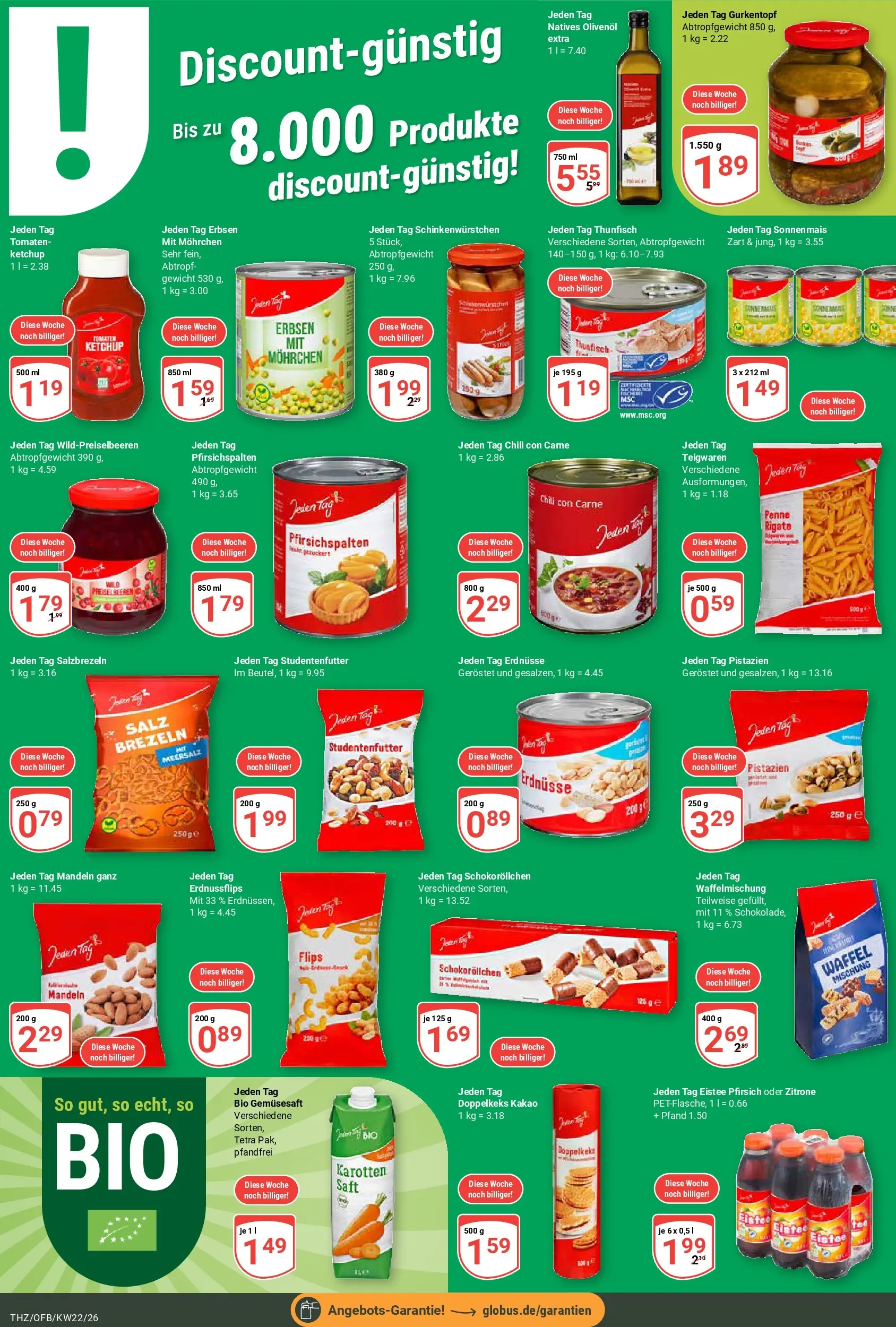 Globus Prospekt Zeitz (ab 26.05.2026) » Angebote online | Seite: 24 | Produkte: Olivenol, Salz, Zitrone, Chili