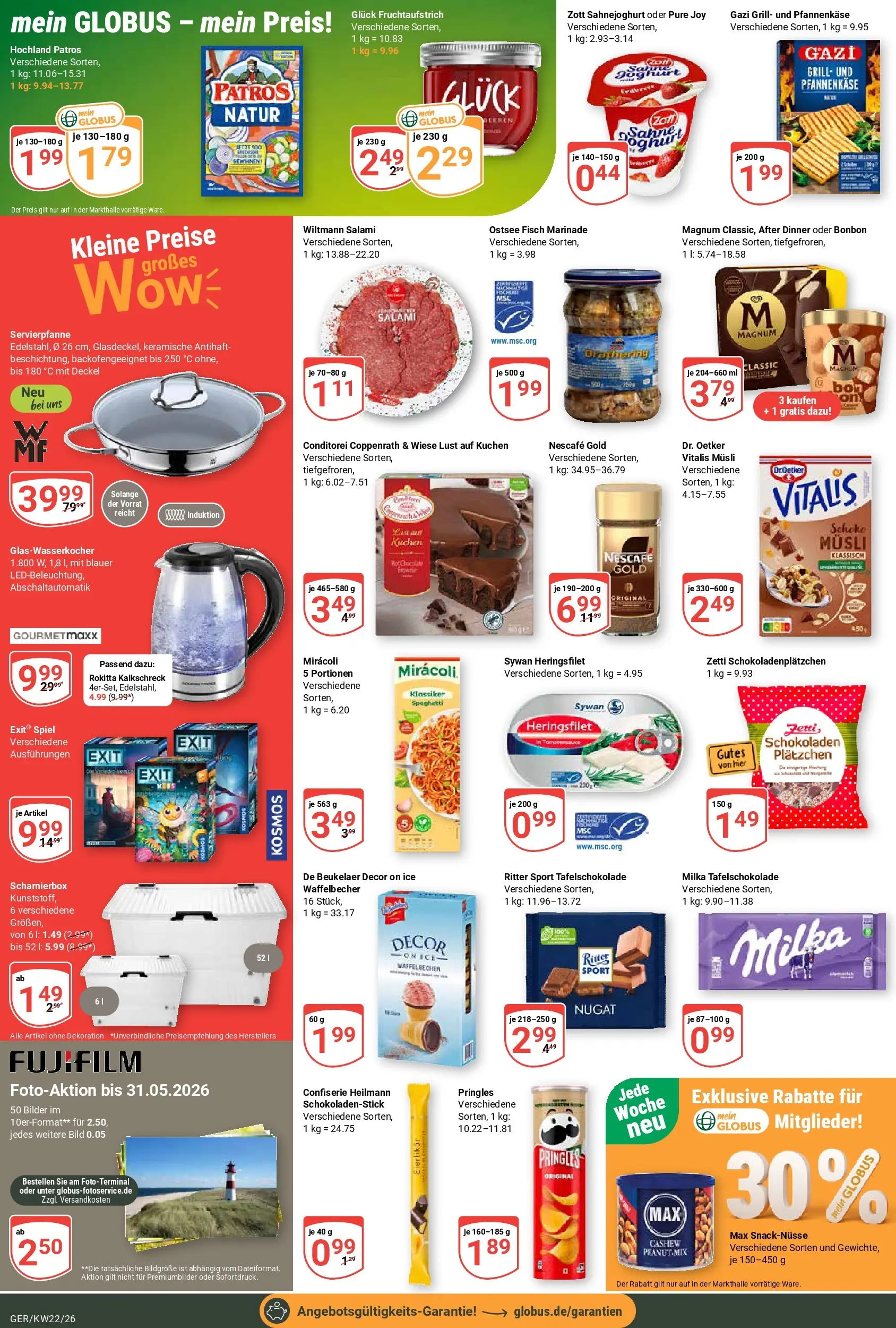 Globus Prospekt Gera (ab 26.05.2026) » Angebote online | Seite: 2 | Produkte: Spiel, Grill, Joghurt, Patros