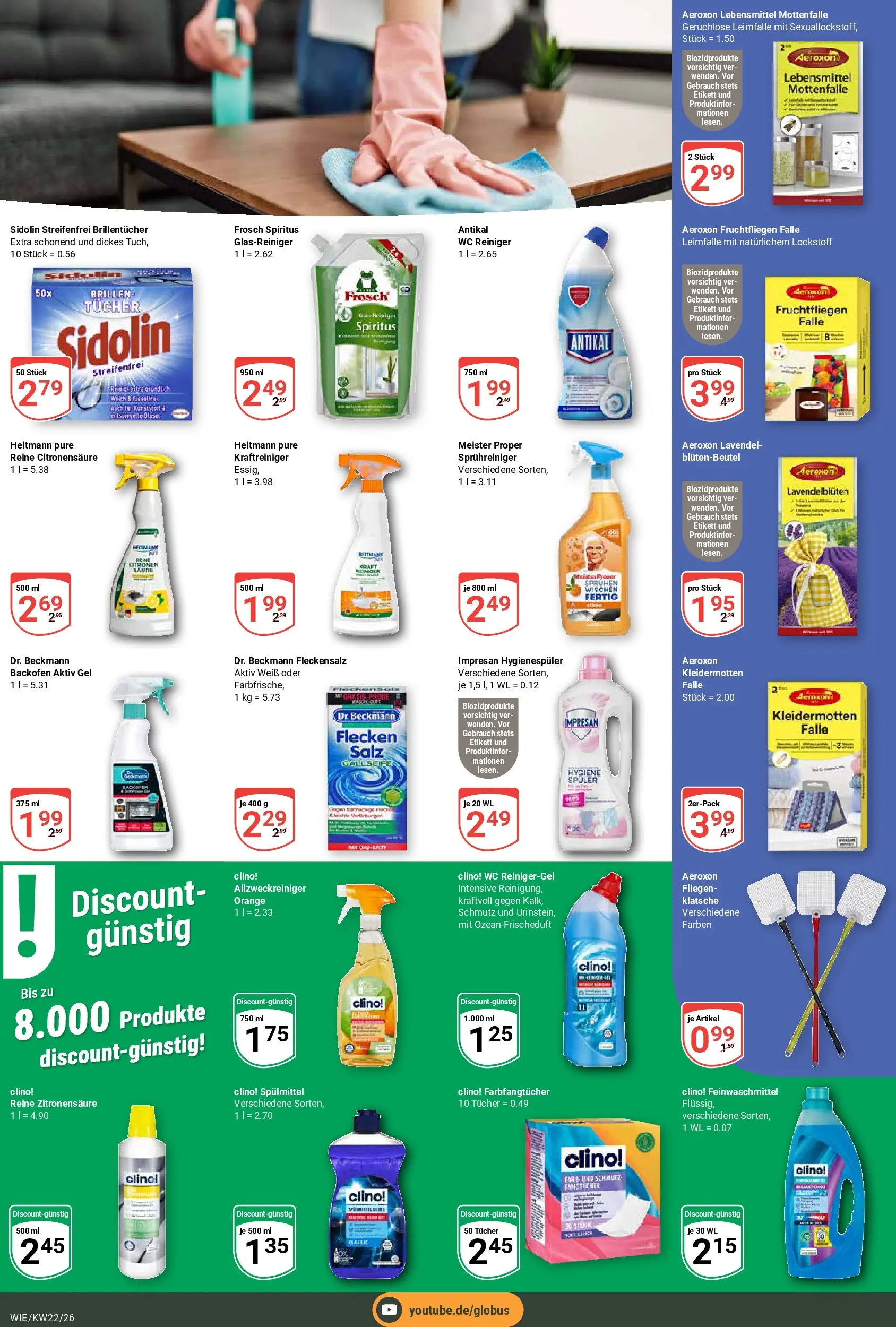 Globus Prospekt Waghäusel (ab 26.05.2026) » Angebote online | Seite: 21 | Produkte: Salz, Backofen, Lavendel