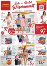 Dieler Handel Dieler - Gro&szlig;er W&auml;schemarkt - bis 05.06.2026