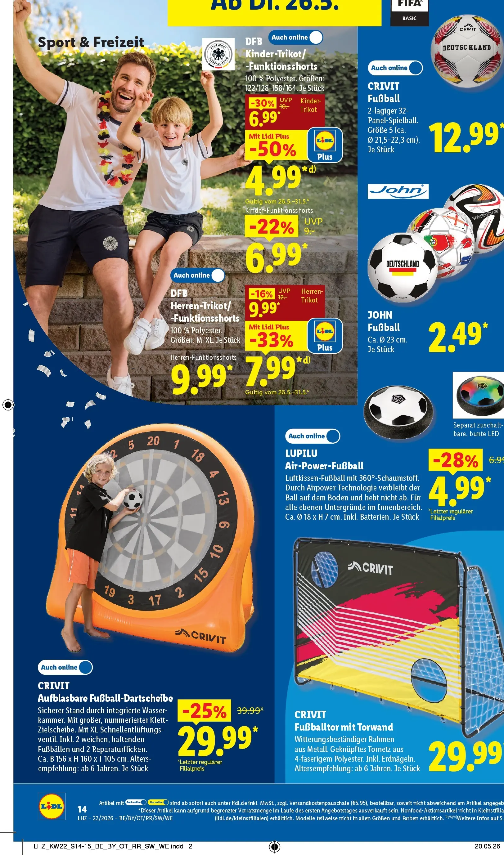 Lidl Prospekt Zülpich (ab 24.05.2026) » Angebote online | Seite: 22 Lidl Prospekt Zülpich (ab 24.05.2026) zum Blättern » Angebote | Seite: 22