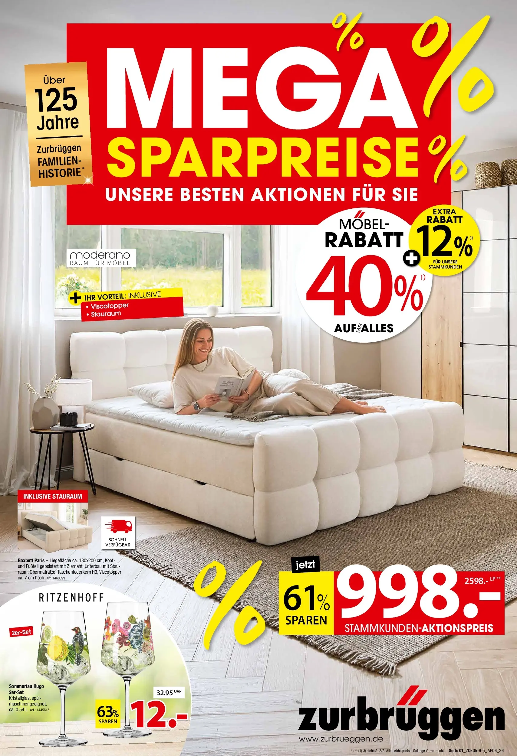 Zurbrüggen - Zurbrüggen: Mega Sparpreise (ab 22.05.2026) zum Blättern | Seite: 1