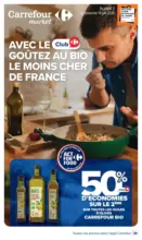 Carrefour Drive AVEC LE CLUB CARREFOUR GO&Ucirc;TEZ AU BIO LE MOINS CHER DE FRANCE - au 14.06.2026