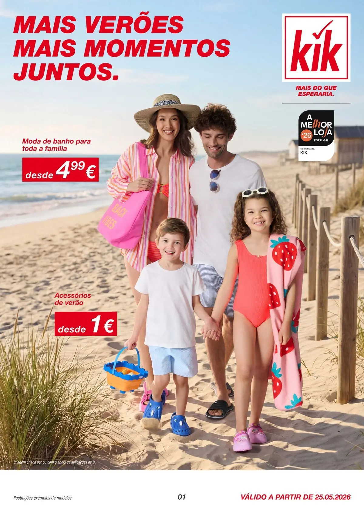 KIK - Mais verões mais momentos juntos » de 25/05/2026 - 31/05/2026 | Página: 1 | Produtos: Banho