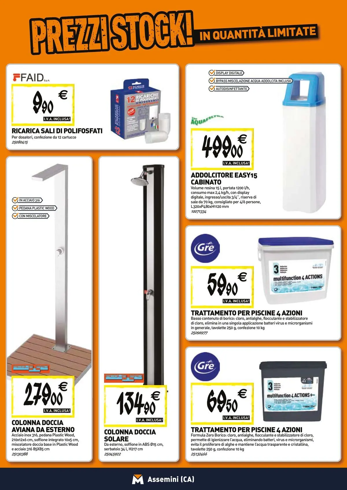 Nuovo TECNOMAT - Straordinari prezzi stock! dal 27/05/2026 > offerte anteprima 🛍️ | Pagina: 7 | Prodotti: Acqua, Sale, Miscelatore, Doccia