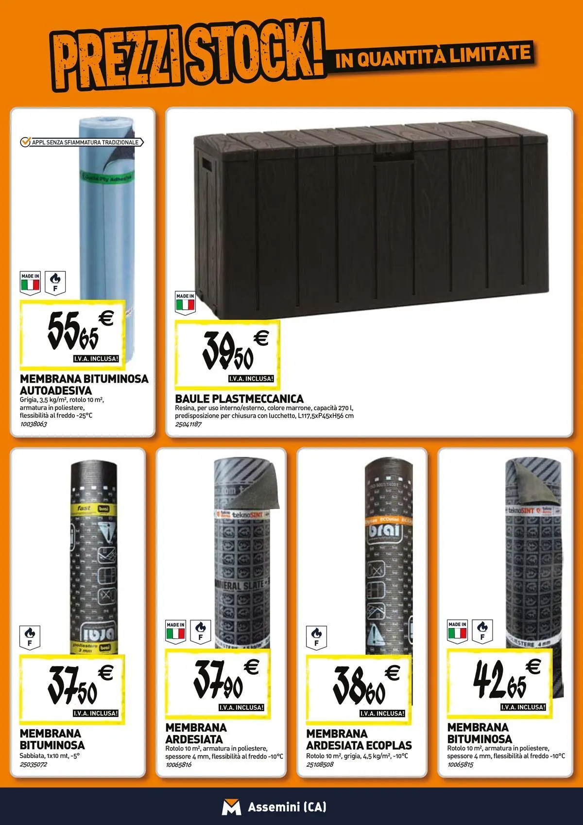 Nuovo TECNOMAT - Straordinari prezzi stock! dal 27/05/2026 > offerte anteprima 🛍️ | Pagina: 17 | Prodotti: Baule