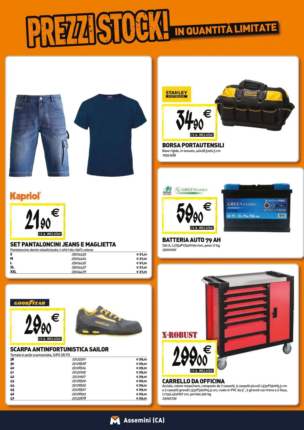 Nuovo TECNOMAT - Straordinari prezzi stock! dal 27/05/2026 > offerte anteprima 🛍️ | Pagina: 20 | Prodotti: Jeans, Carrello, Maglietta, Borsa
