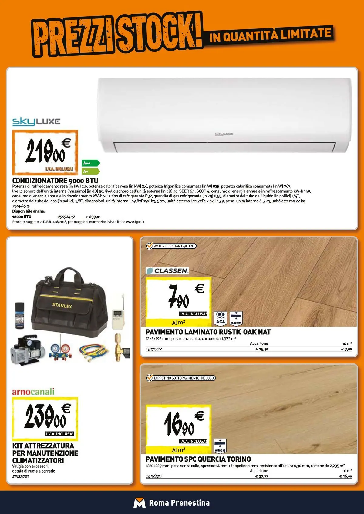 Nuovo TECNOMAT - Straordinari prezzi stock! dal 27/05/2026 > offerte anteprima 🛍️ | Pagina: 9 | Prodotti: Pavimento, Valigia, Tubo, Condizionatore