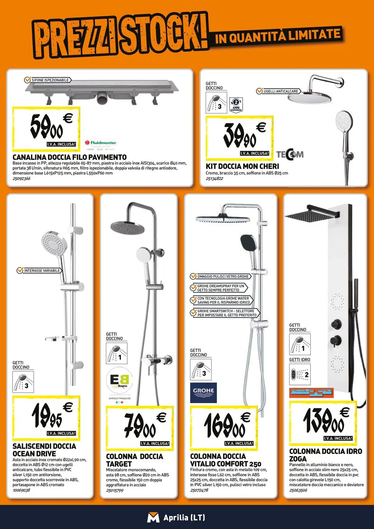 Nuovo TECNOMAT - Straordinari prezzi stock! dal 27/05/2026 > offerte anteprima 🛍️ | Pagina: 3 | Prodotti: Anticalcare, Tubo, Miscelatore, Doccia