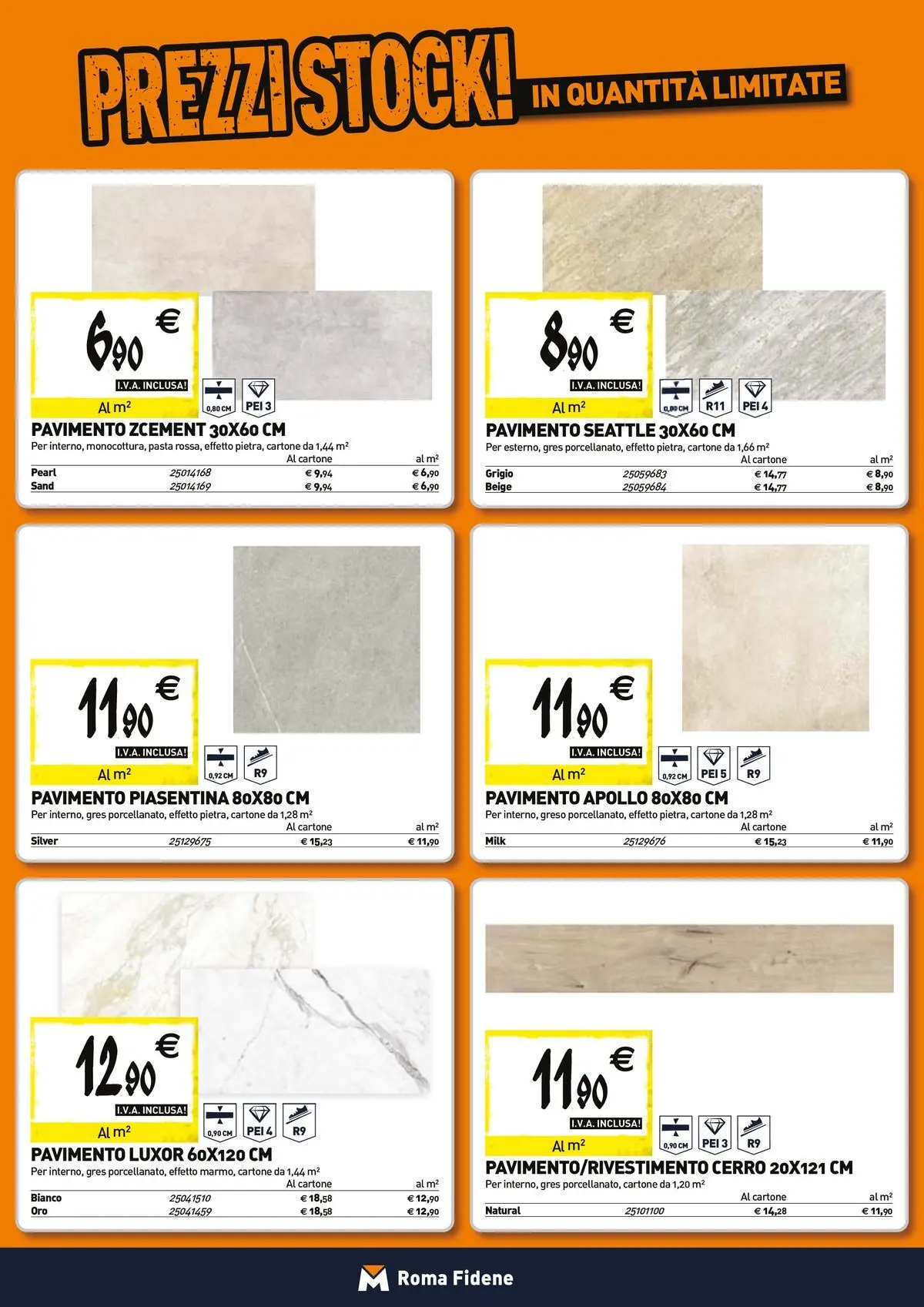 Nuovo TECNOMAT - Straordinari prezzi stock! dal 27/05/2026 > offerte anteprima 🛍️ | Pagina: 11 | Prodotti: Pavimento, Pasta