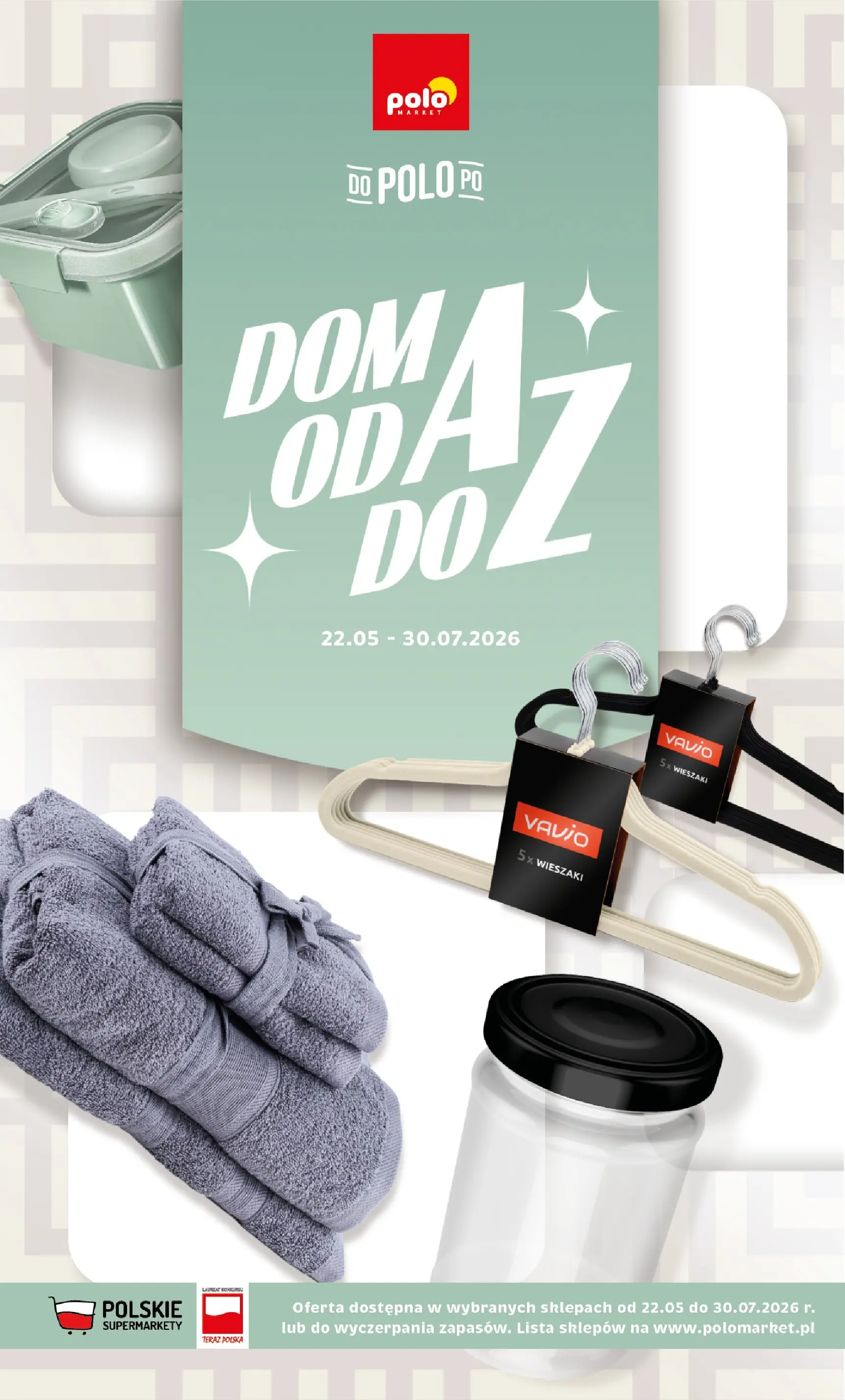 Nowa POLOmarket gazetka od jutra 21.05.2026 | Strona: 1
