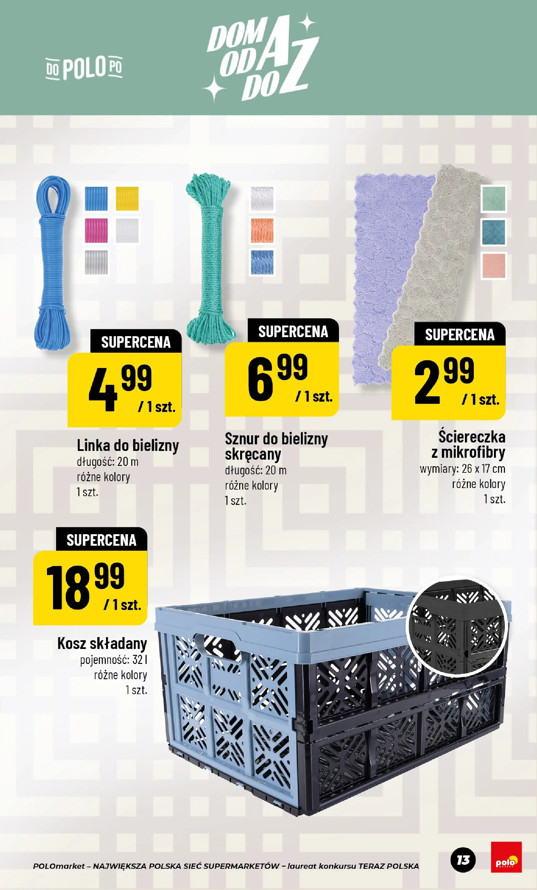 Nowa POLOmarket gazetka od jutra 21.05.2026 | Strona: 13