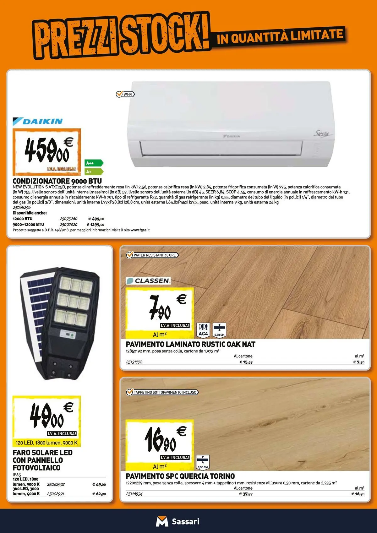 Nuovo TECNOMAT - Straordinari prezzi stock! dal 27/05/2026 > offerte anteprima 🛍️ | Pagina: 9 | Prodotti: Pavimento, Tubo, Condizionatore