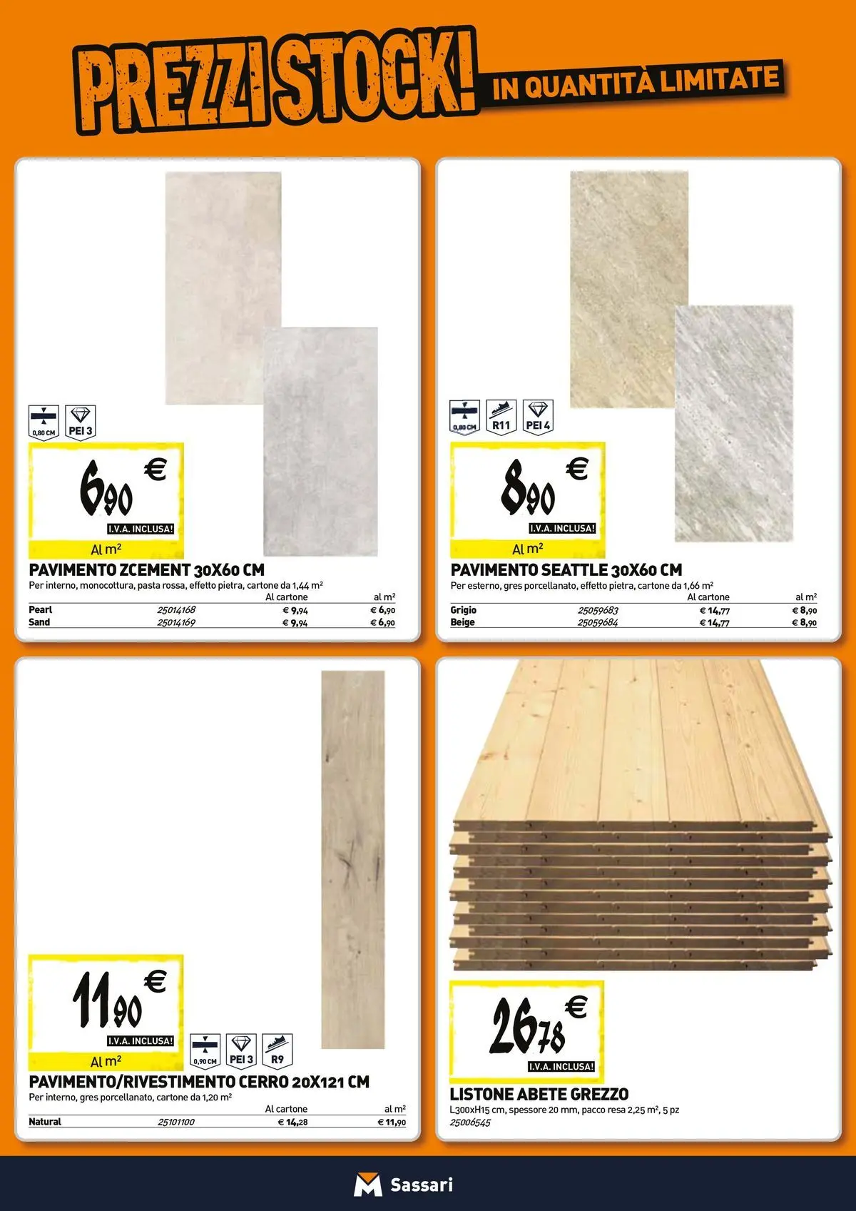 Nuovo TECNOMAT - Straordinari prezzi stock! dal 27/05/2026 > offerte anteprima 🛍️ | Pagina: 11 | Prodotti: Pavimento, Pasta