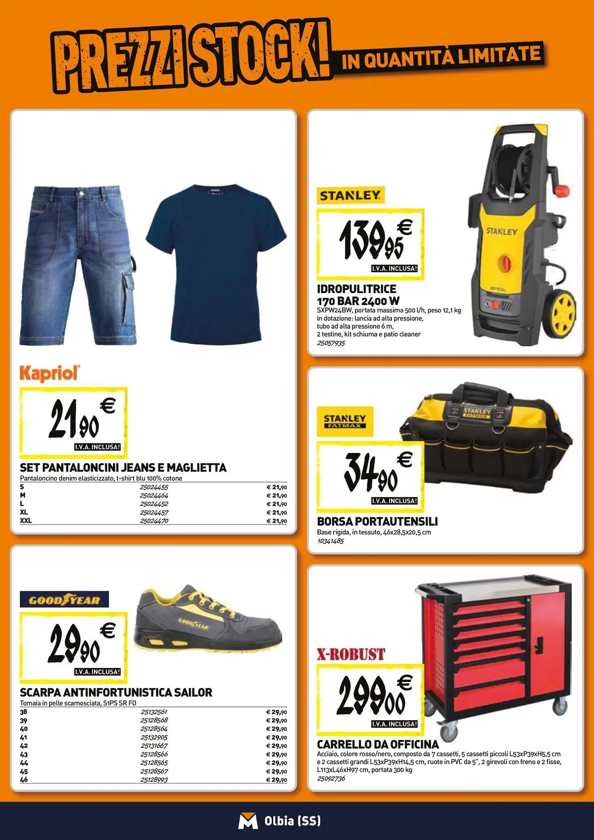 Nuovo TECNOMAT - Straordinari prezzi stock! dal 27/05/2026 > offerte anteprima 🛍️ | Pagina: 18 | Prodotti: Tubo, Jeans, Carrello, Maglietta