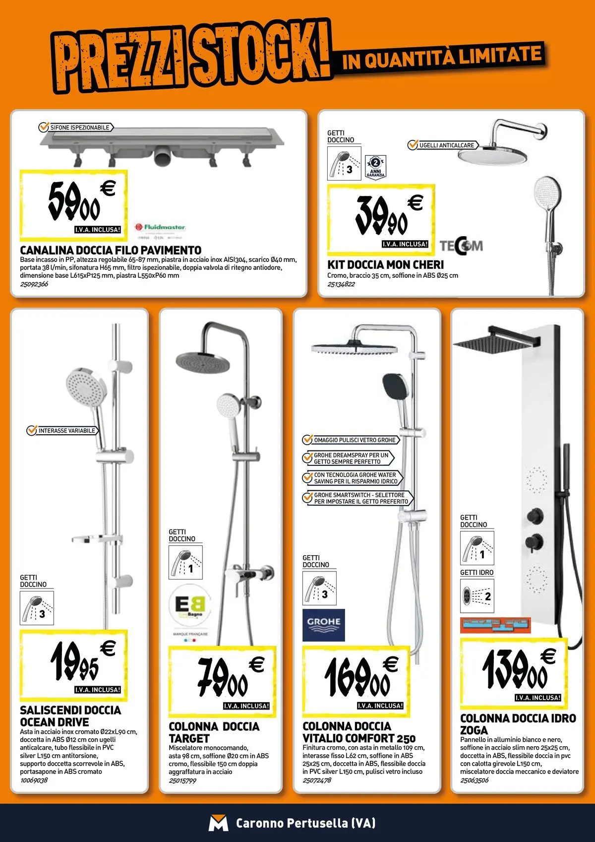 Nuovo TECNOMAT - Straordinari prezzi stock! dal 27/05/2026 > offerte anteprima 🛍️ | Pagina: 3 | Prodotti: Anticalcare, Pavimento, Miscelatore, Doccia