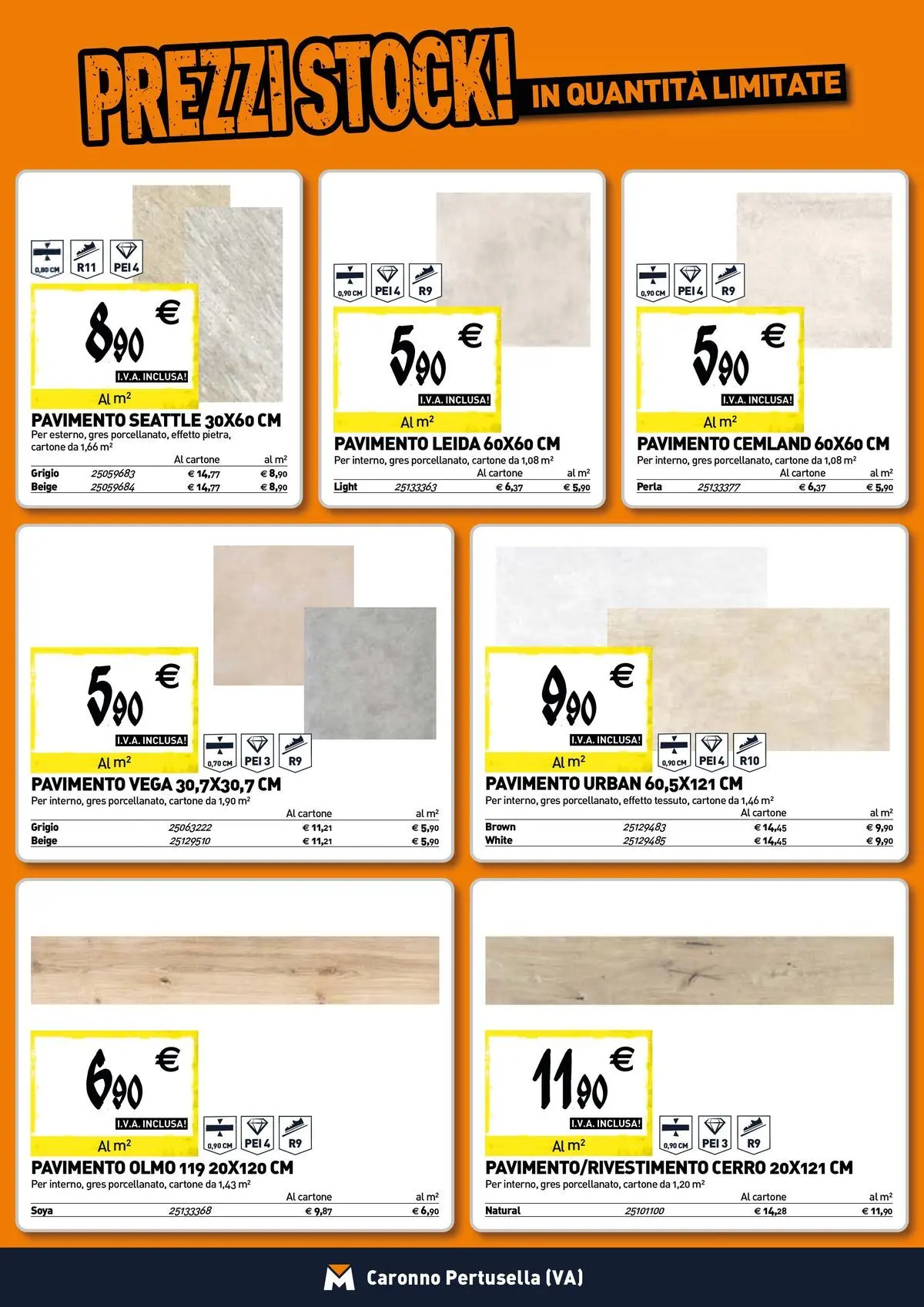 Nuovo TECNOMAT - Straordinari prezzi stock! dal 27/05/2026 > offerte anteprima 🛍️ | Pagina: 11 | Prodotti: Pavimento