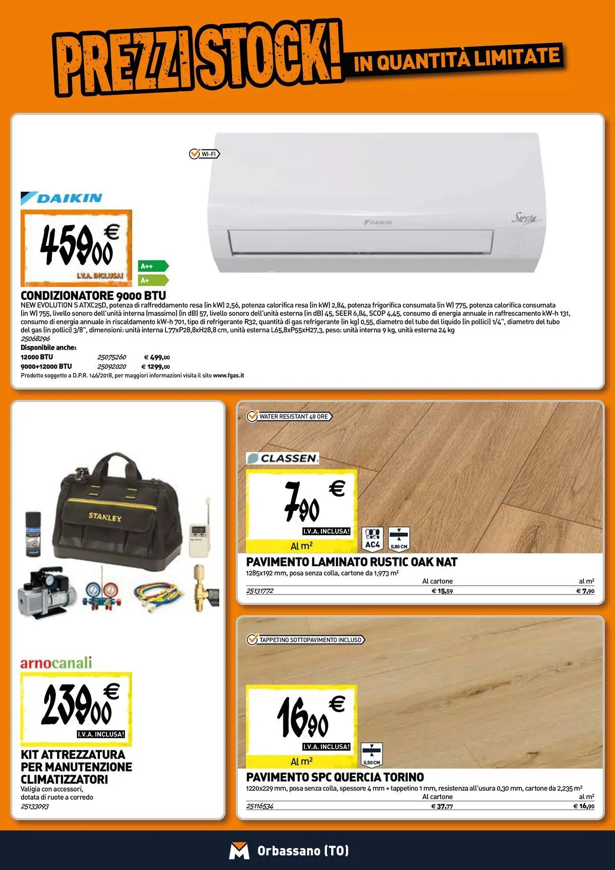 Nuovo TECNOMAT - Straordinari prezzi stock! dal 27/05/2026 > offerte anteprima 🛍️ | Pagina: 9 | Prodotti: Pavimento, Valigia, Tubo, Condizionatore