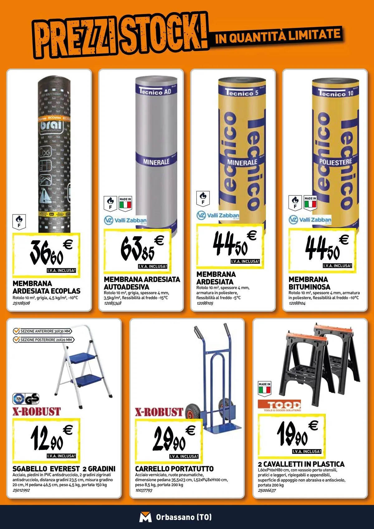 Nuovo TECNOMAT - Straordinari prezzi stock! dal 27/05/2026 > offerte anteprima 🛍️ | Pagina: 14 | Prodotti: Carrello, Sgabello, Vassoio