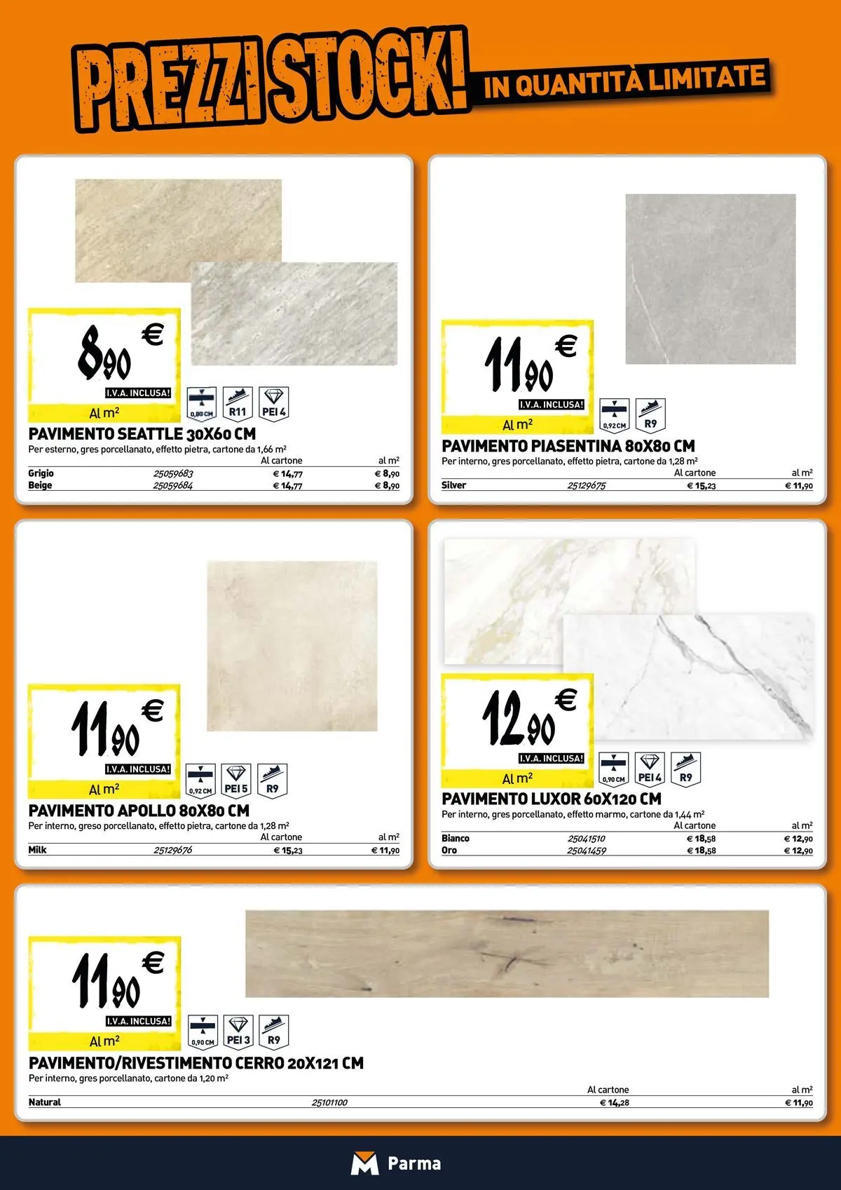 Nuovo TECNOMAT - Straordinari prezzi stock! dal 27/05/2026 > offerte anteprima 🛍️ | Pagina: 11 | Prodotti: Pavimento