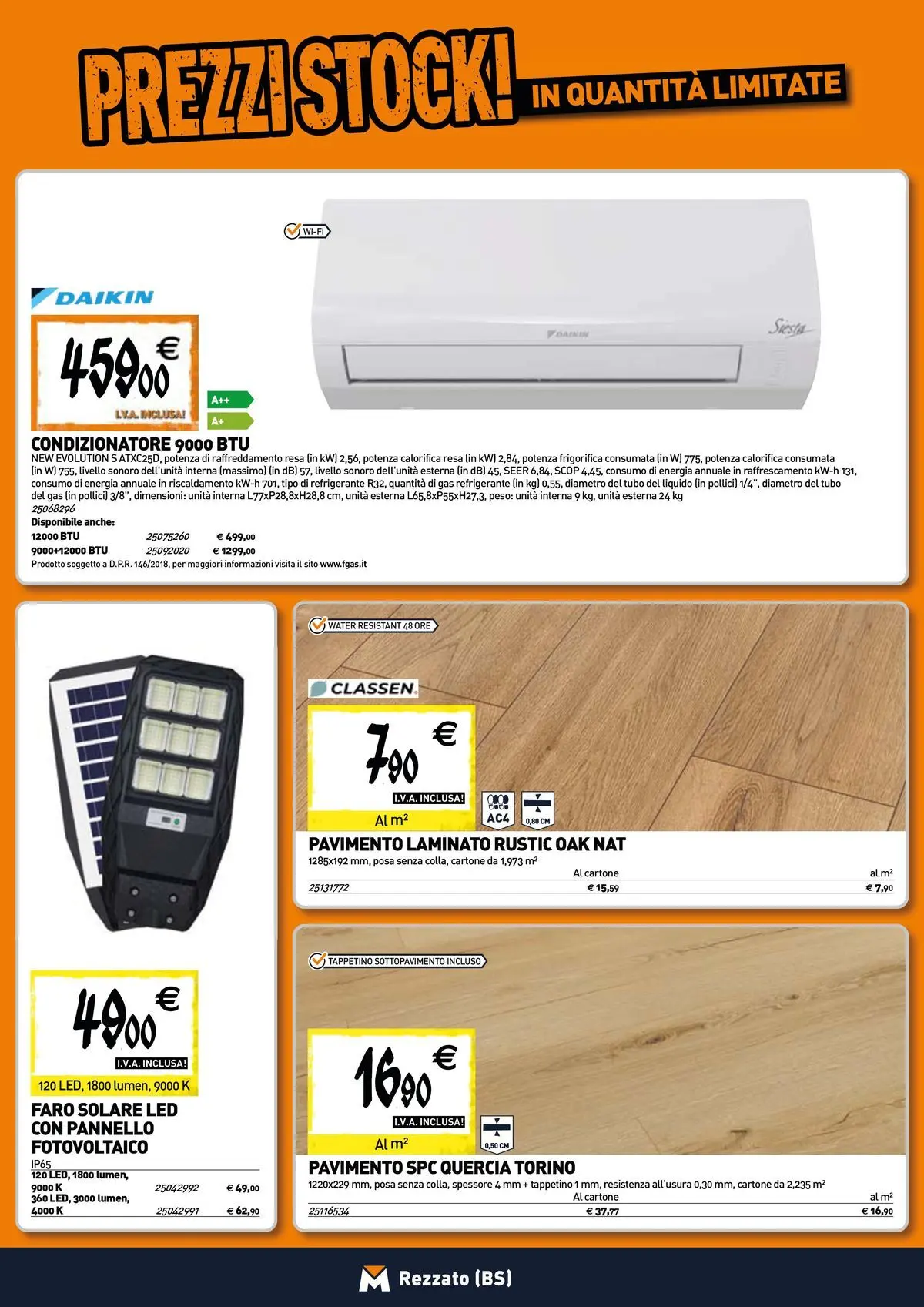 Nuovo TECNOMAT - Straordinari prezzi stock! dal 27/05/2026 > offerte anteprima 🛍️ | Pagina: 9 | Prodotti: Pavimento, Tubo, Condizionatore