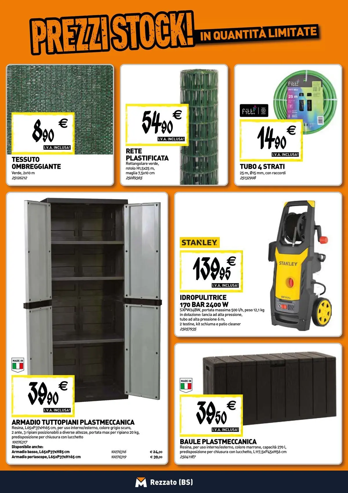 Nuovo TECNOMAT - Straordinari prezzi stock! dal 27/05/2026 > offerte anteprima 🛍️ | Pagina: 17 | Prodotti: Ripiano, Tubo, Baule, Armadio