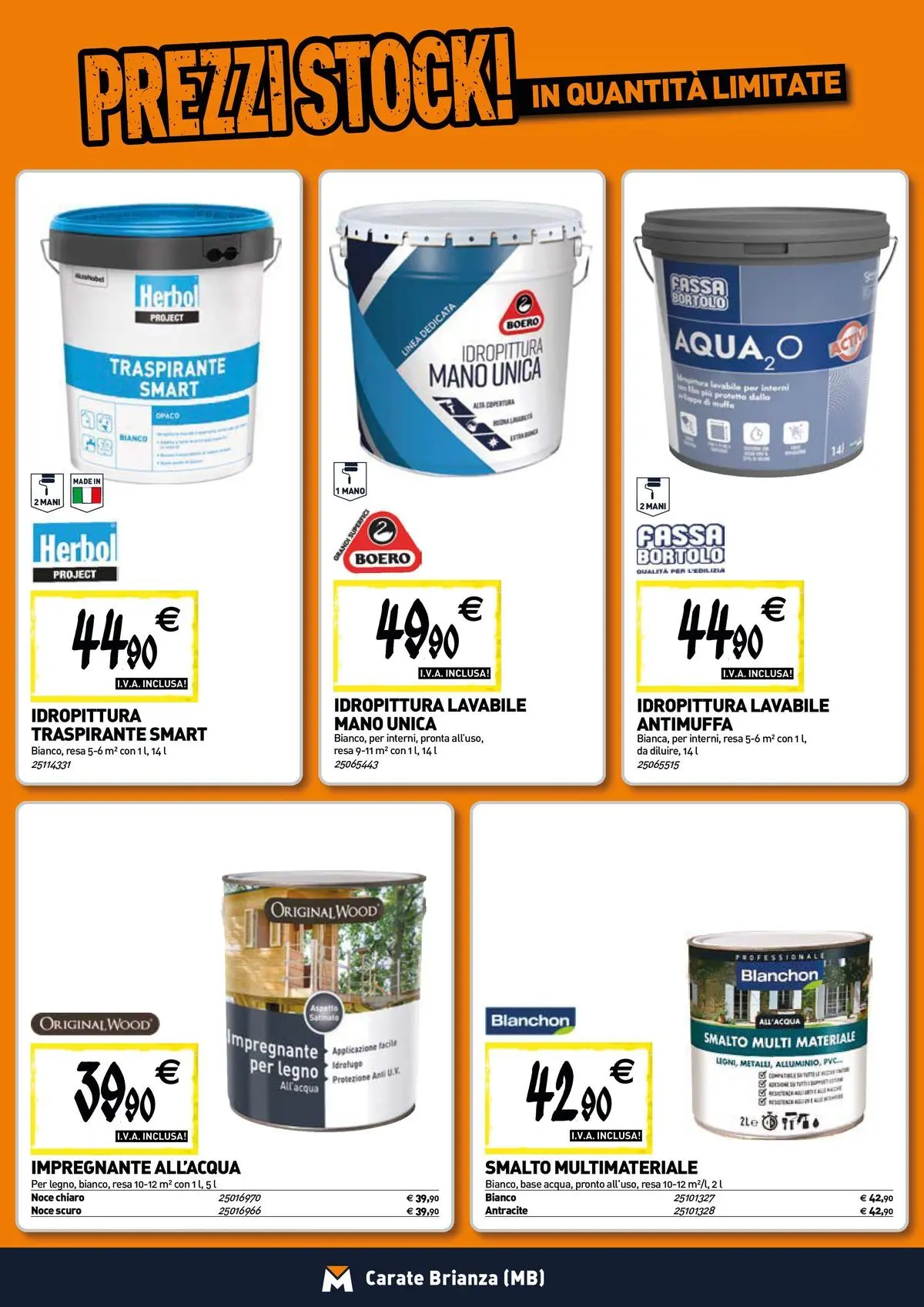 Nuovo TECNOMAT - Straordinari prezzi stock! dal 27/05/2026 > offerte anteprima 🛍️ | Pagina: 13 | Prodotti: Impregnante