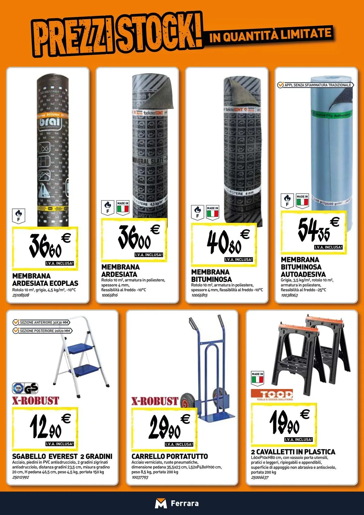 Nuovo TECNOMAT - Straordinari prezzi stock! dal 27/05/2026 > offerte anteprima 🛍️ | Pagina: 14 | Prodotti: Carrello, Sgabello, Vassoio