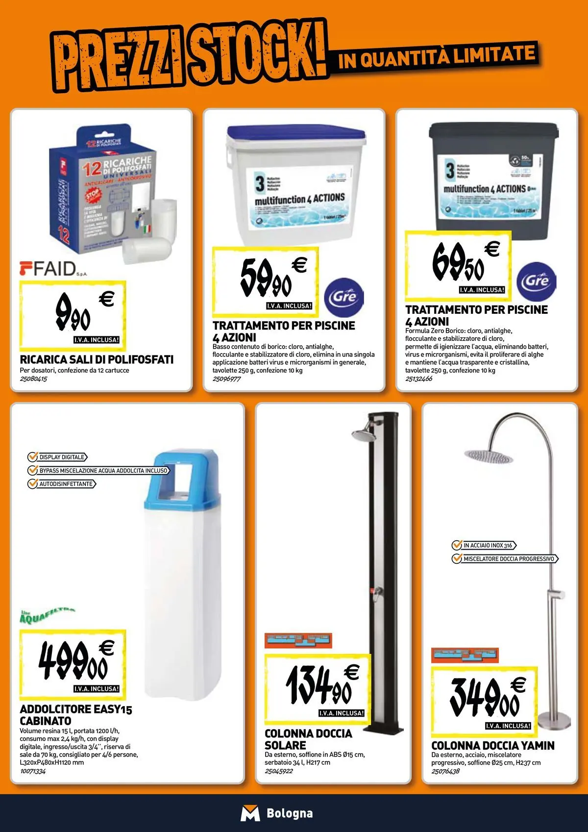 Nuovo TECNOMAT - Straordinari prezzi stock! dal 27/05/2026 > offerte anteprima 🛍️ | Pagina: 7 | Prodotti: Acqua, Sale, Miscelatore, Doccia