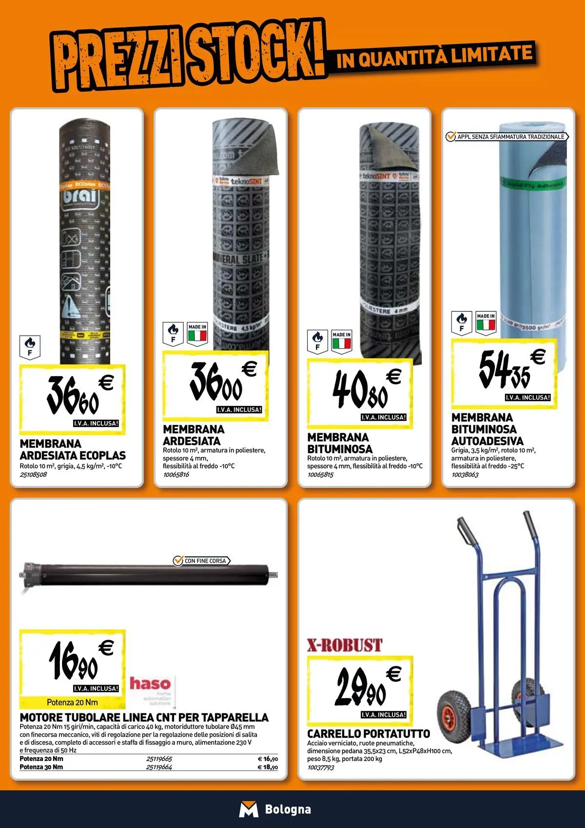 Nuovo TECNOMAT - Straordinari prezzi stock! dal 27/05/2026 > offerte anteprima 🛍️ | Pagina: 14 | Prodotti: Carrello