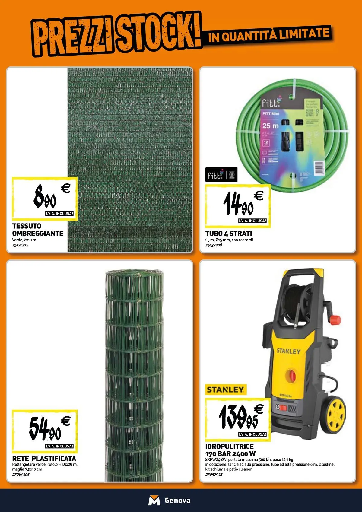 Nuovo TECNOMAT - Straordinari prezzi stock! dal 27/05/2026 > offerte anteprima 🛍️ | Pagina: 18 | Prodotti: Tubo, Idropulitrice