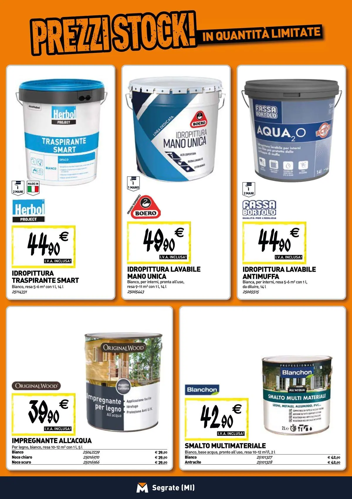 Nuovo TECNOMAT - Straordinari prezzi stock! dal 27/05/2026 > offerte anteprima 🛍️ | Pagina: 13 | Prodotti: Impregnante