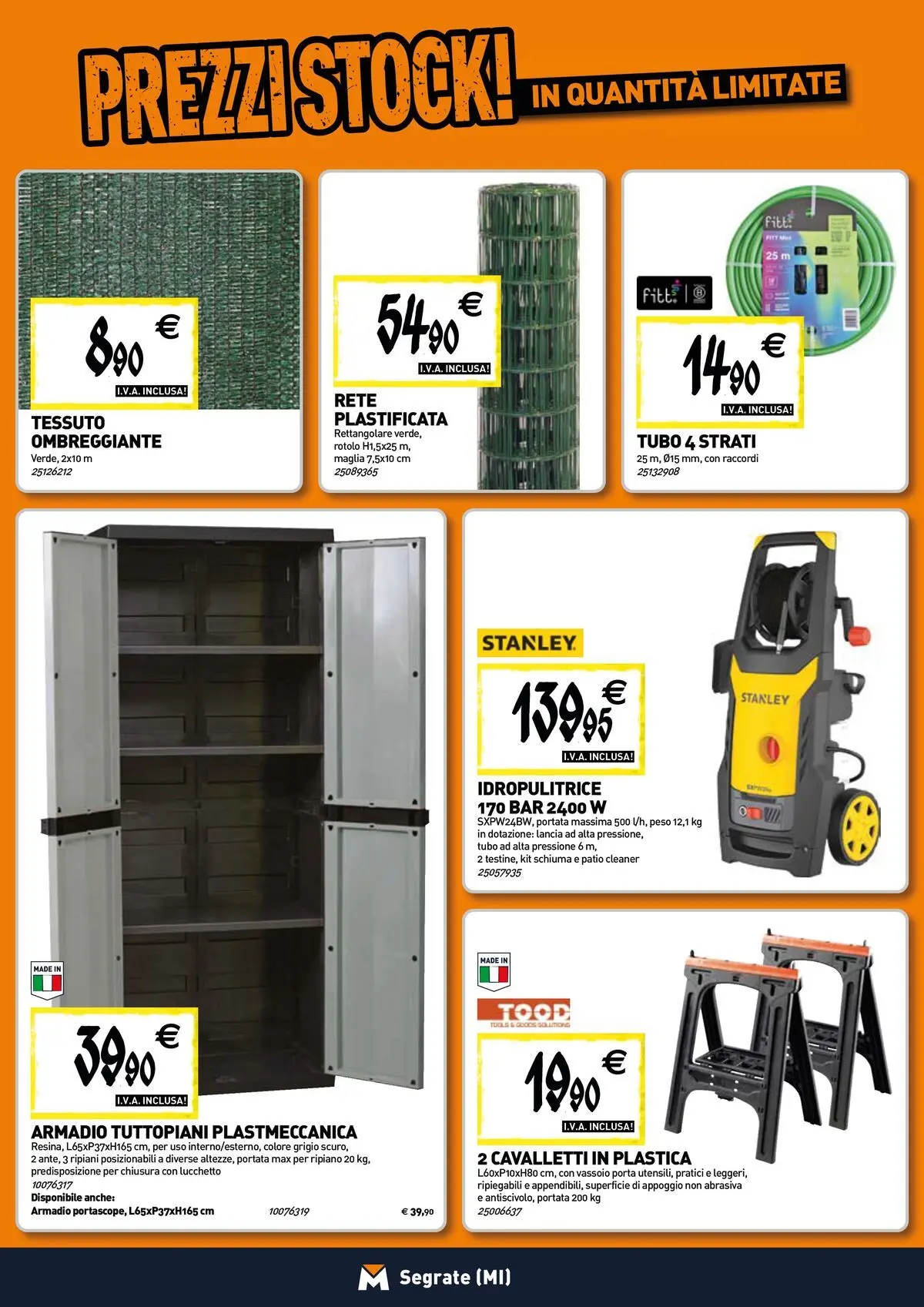 Nuovo TECNOMAT - Straordinari prezzi stock! dal 27/05/2026 > offerte anteprima 🛍️ | Pagina: 17 | Prodotti: Ripiano, Tubo, Vassoio, Armadio