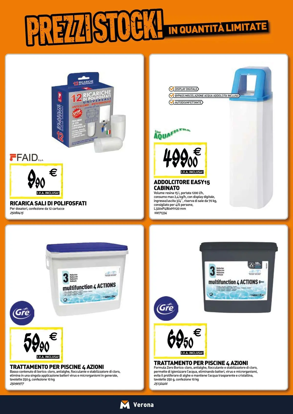 Nuovo TECNOMAT - Straordinari prezzi stock! dal 27/05/2026 > offerte anteprima 🛍️ | Pagina: 7 | Prodotti: Anticalcare, Acqua, Sale, Tablet