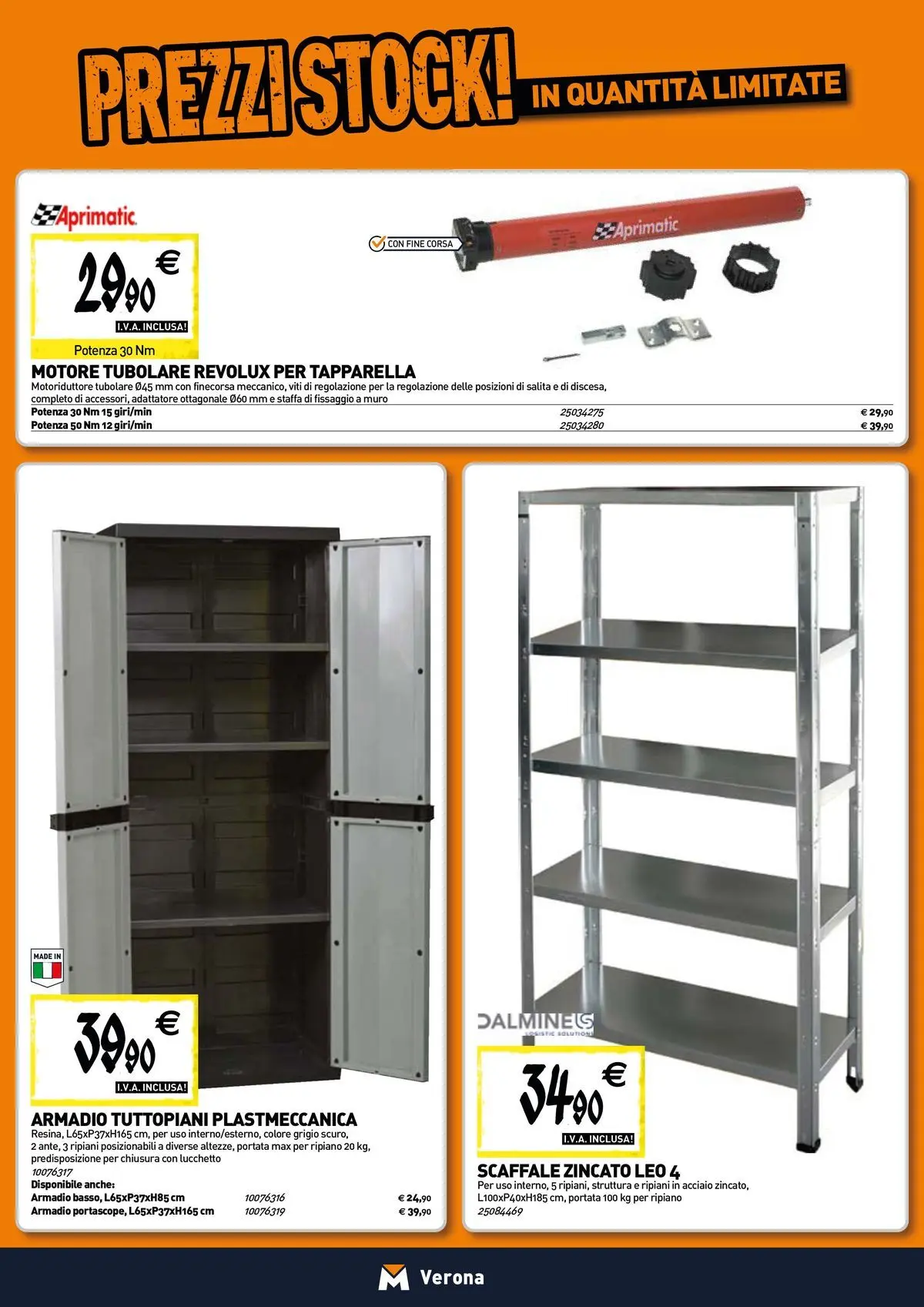 Nuovo TECNOMAT - Straordinari prezzi stock! dal 27/05/2026 > offerte anteprima 🛍️ | Pagina: 16 | Prodotti: Ripiano, Scaffale, Adattatore, Armadio