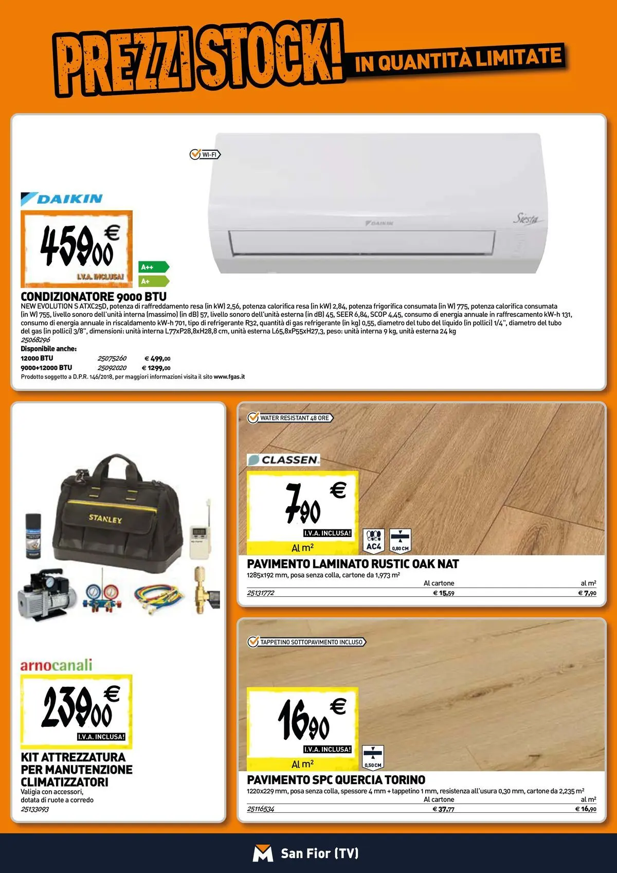 Nuovo TECNOMAT - Straordinari prezzi stock! dal 27/05/2026 > offerte anteprima 🛍️ | Pagina: 9 | Prodotti: Pavimento, Valigia, Tubo, Condizionatore