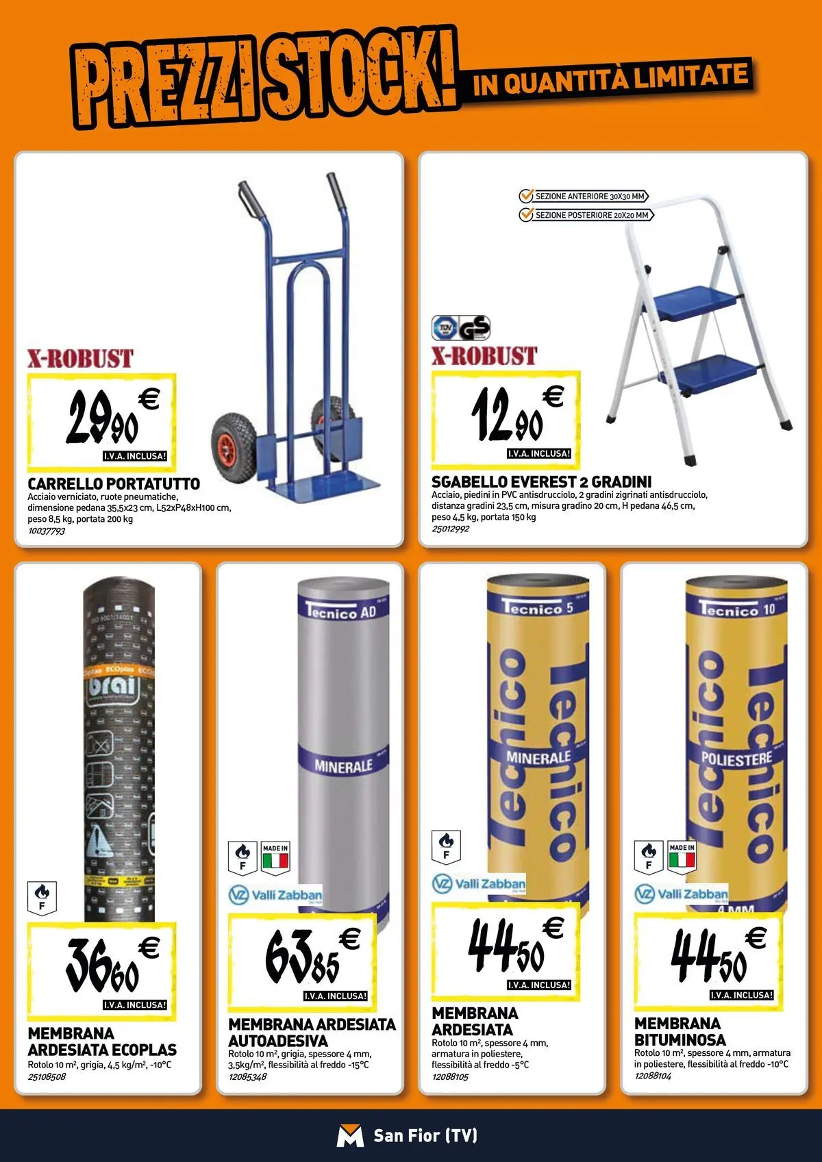 Nuovo TECNOMAT - Straordinari prezzi stock! dal 27/05/2026 > offerte anteprima 🛍️ | Pagina: 14 | Prodotti: Carrello, TV, Sgabello