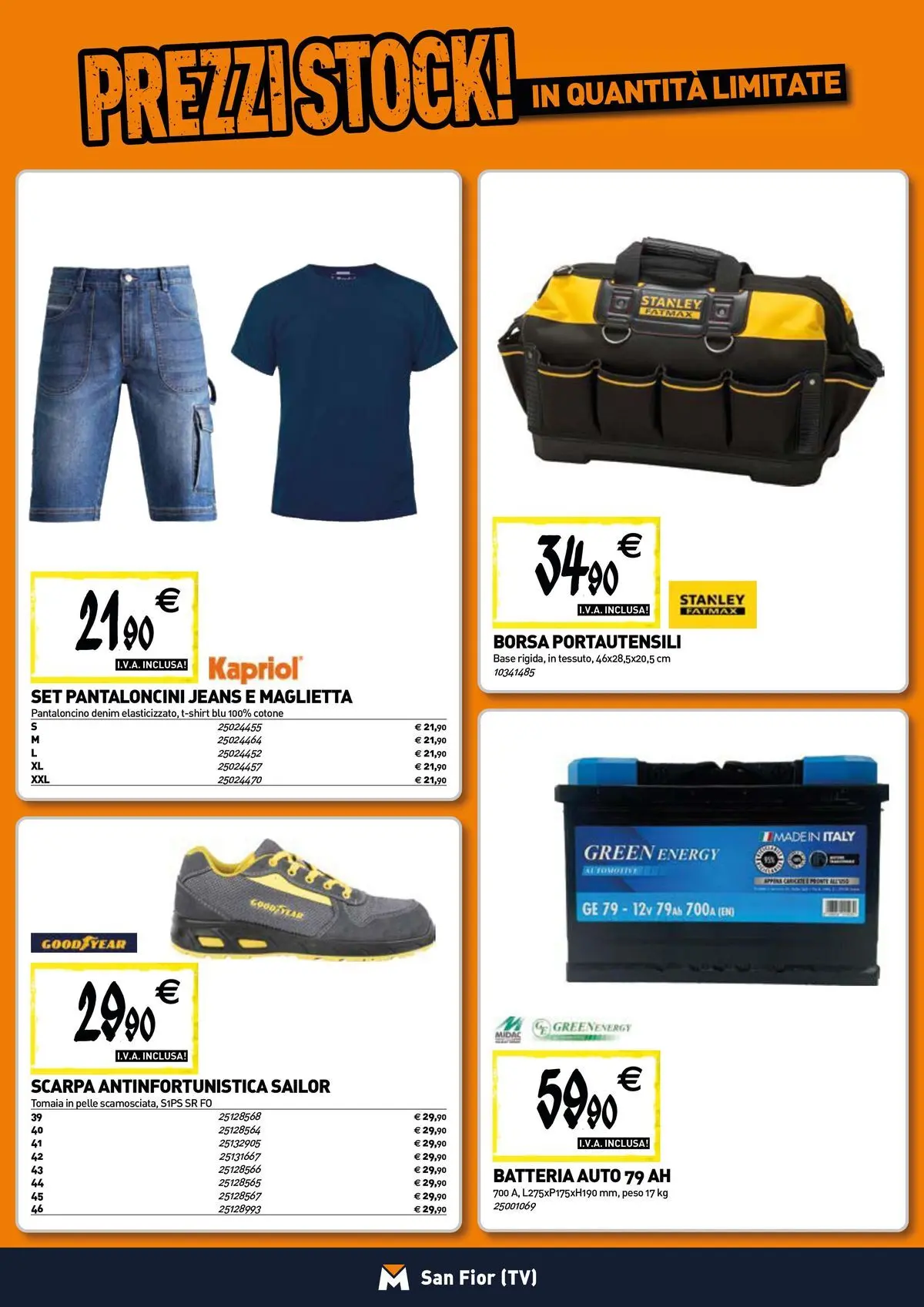Nuovo TECNOMAT - Straordinari prezzi stock! dal 27/05/2026 > offerte anteprima 🛍️ | Pagina: 19 | Prodotti: Pantaloncini, Maglietta, TV, Borsa