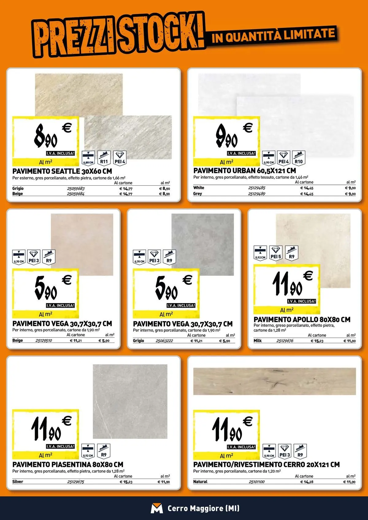 Nuovo TECNOMAT - Straordinari prezzi stock! dal 27/05/2026 > offerte anteprima 🛍️ | Pagina: 11 | Prodotti: Pavimento